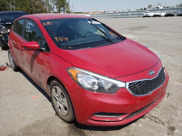 KIA FORTE LX 2016 knafk4a6xg5611596