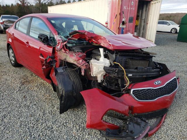 KIA FORTE LX 2016 knafk4a6xg5614157