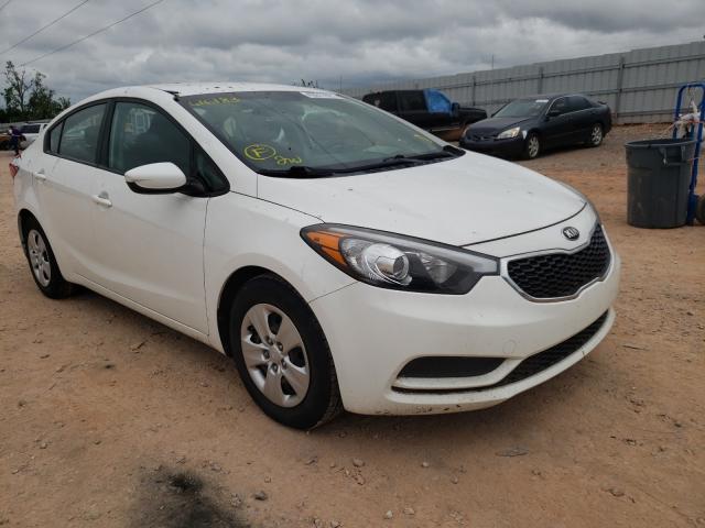 KIA FORTE LX 2016 knafk4a6xg5616183