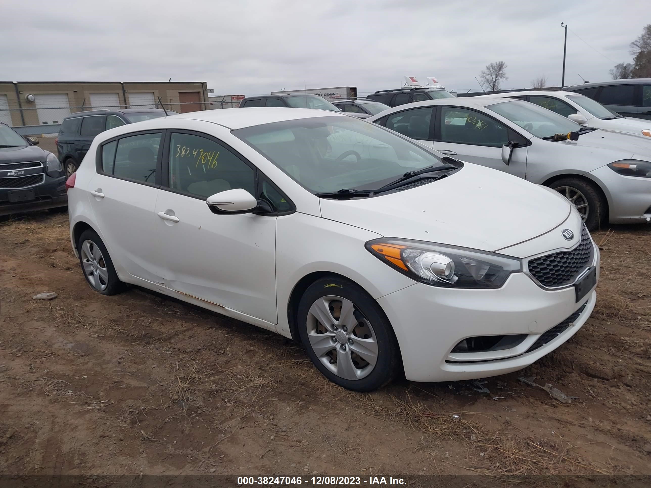 KIA FORTE 2016 knafk5a82g5635656