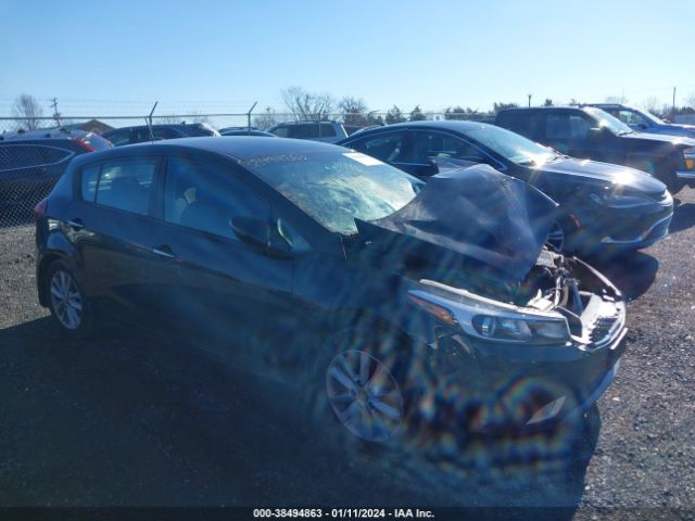 KIA FORTE 2017 knafk5a86h5669245