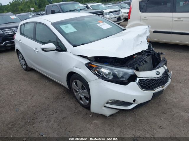 KIA FORTE 2016 knafk5a87g5623177