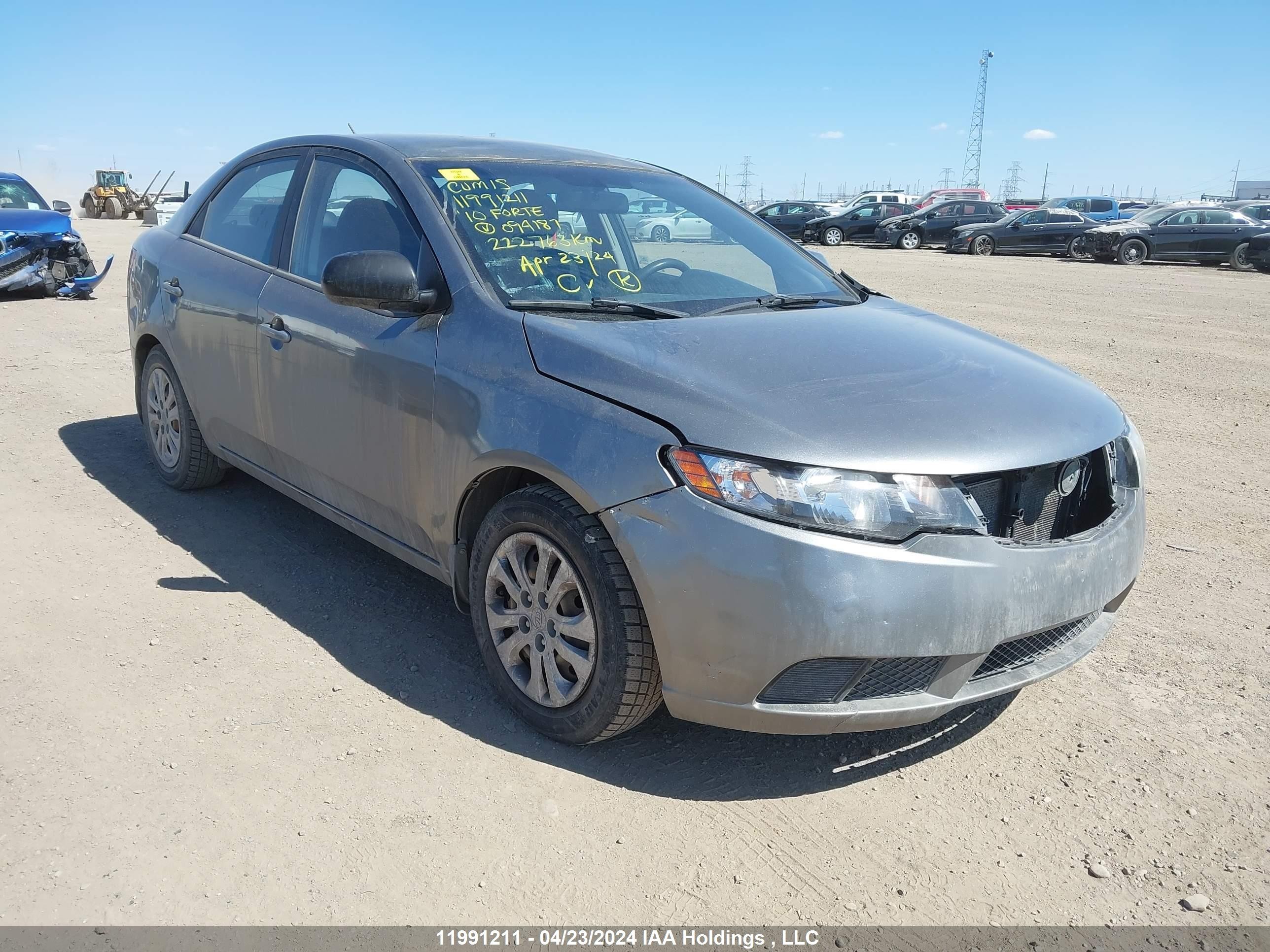 KIA FORTE 2010 knaft4a21a5094187