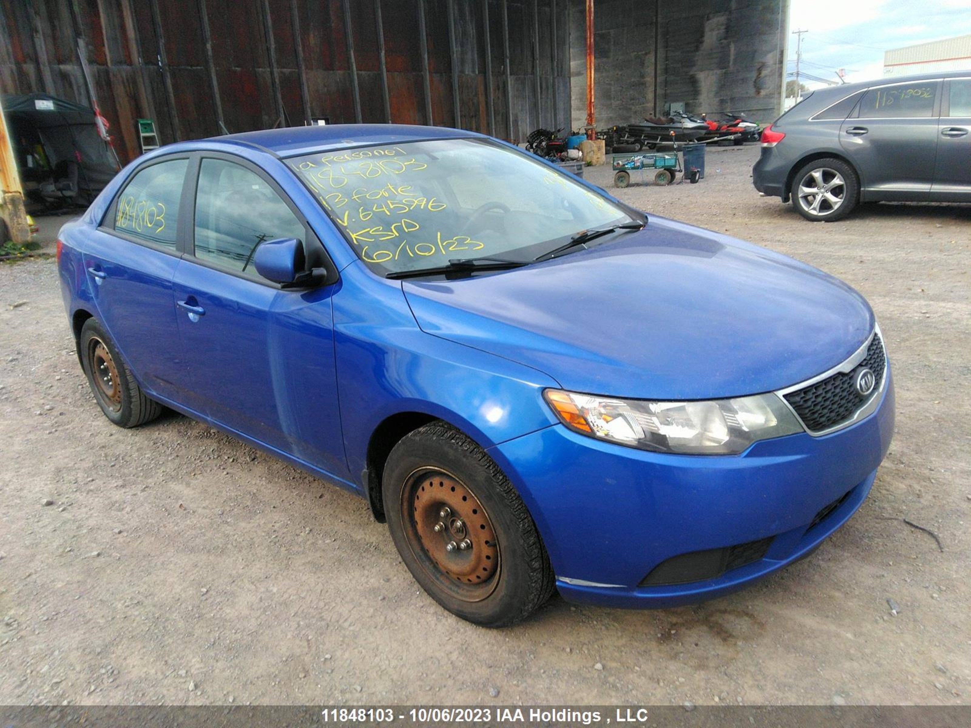 KIA FORTE 2013 knaft4a21d5645996