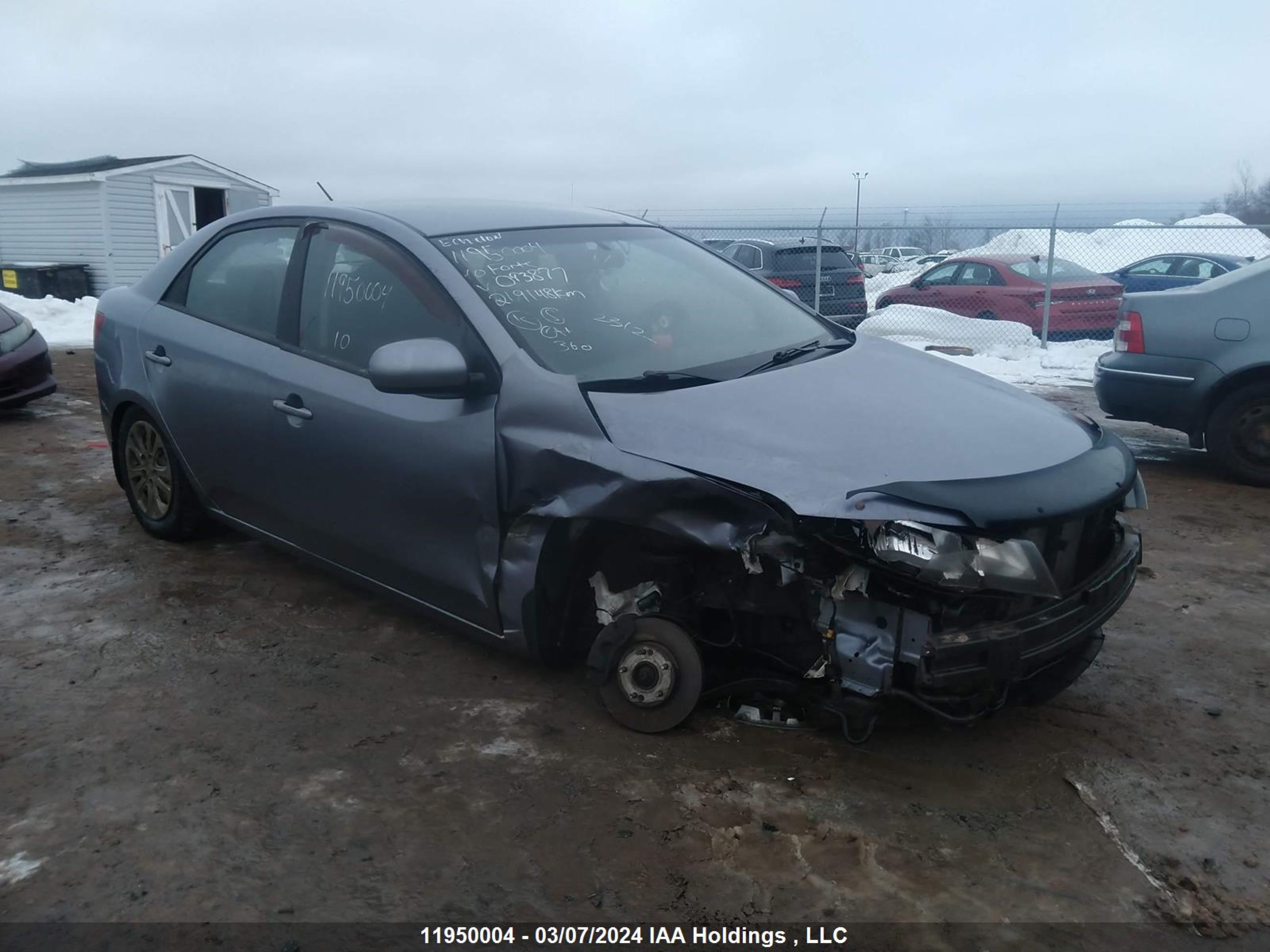 KIA FORTE 2010 knaft4a2xa5093877