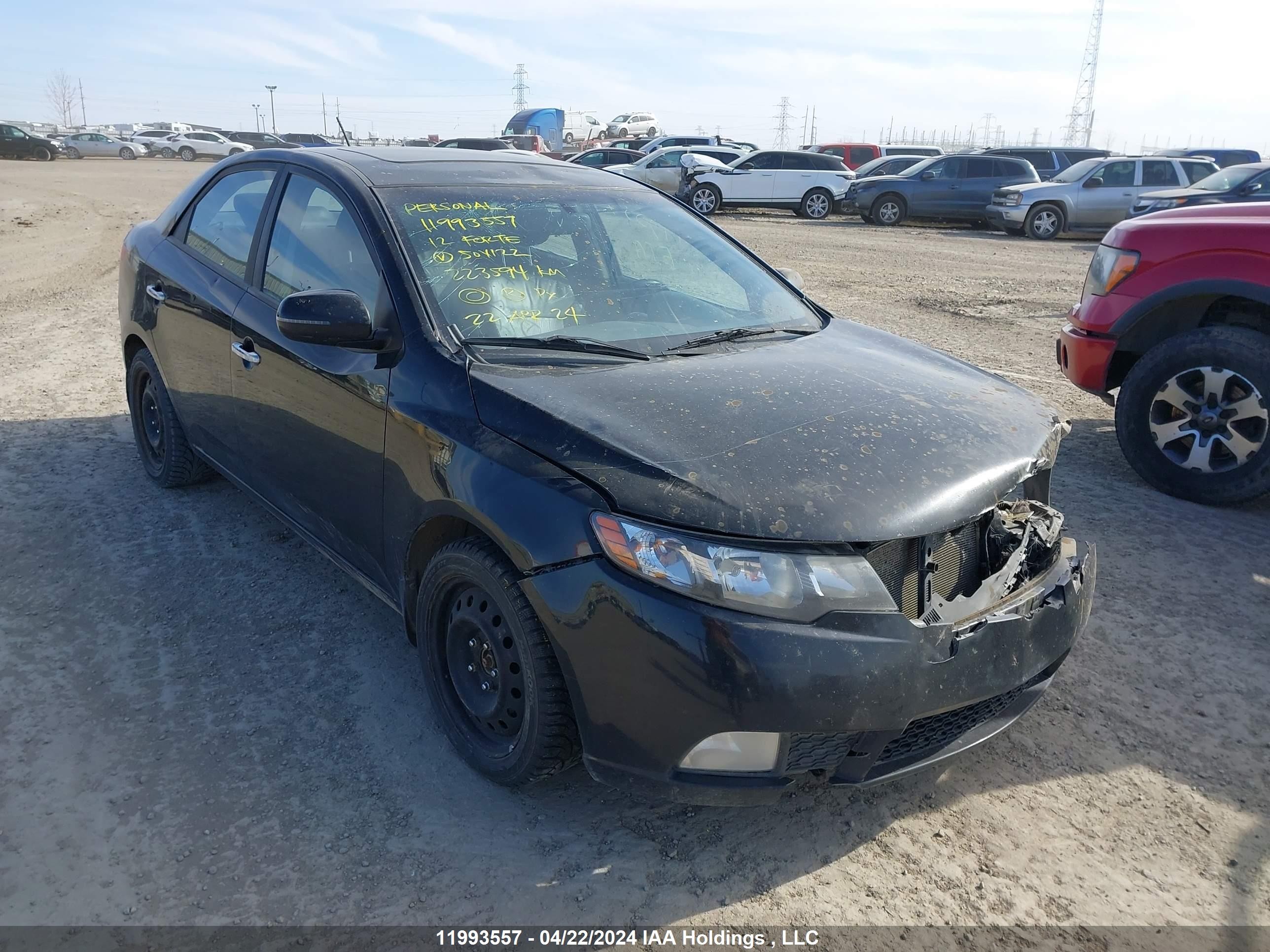 KIA FORTE 2012 knafw4a35c5504122