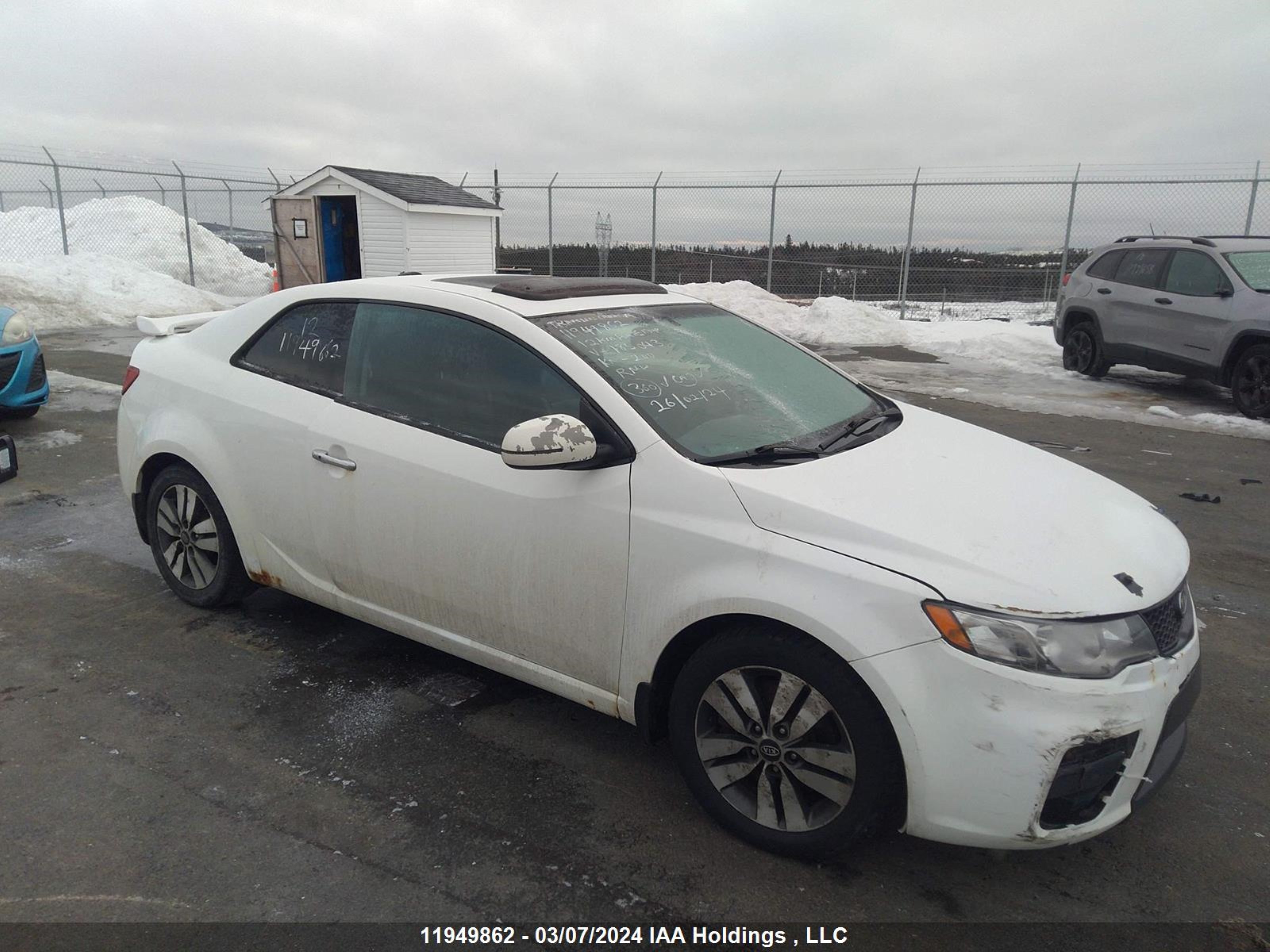 KIA FORTE 2012 knafw6a36c5485043