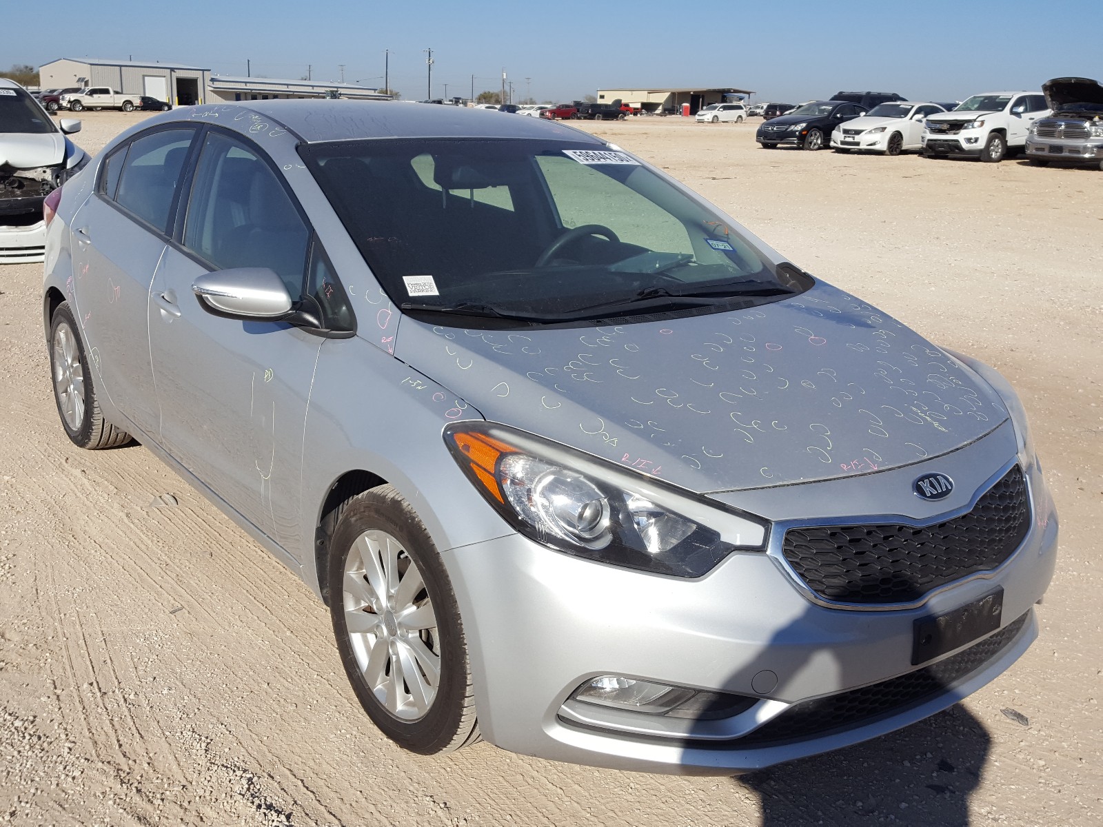 KIA FORTE LX 2016 knafx4a60g5444232