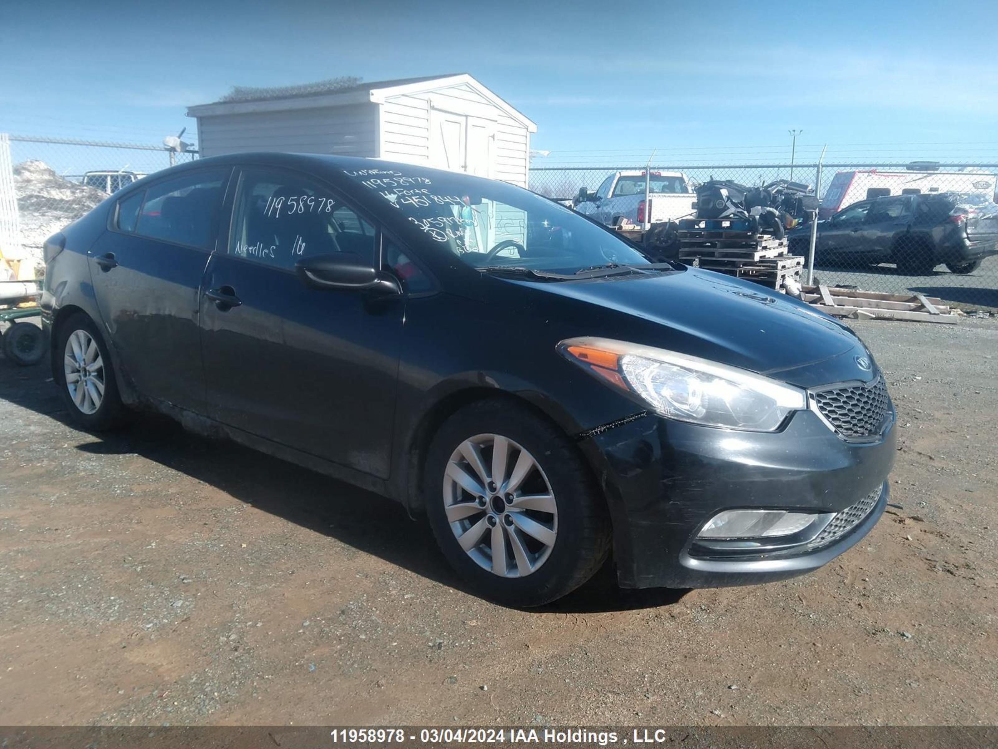 KIA FORTE 2016 knafx4a60g5451844