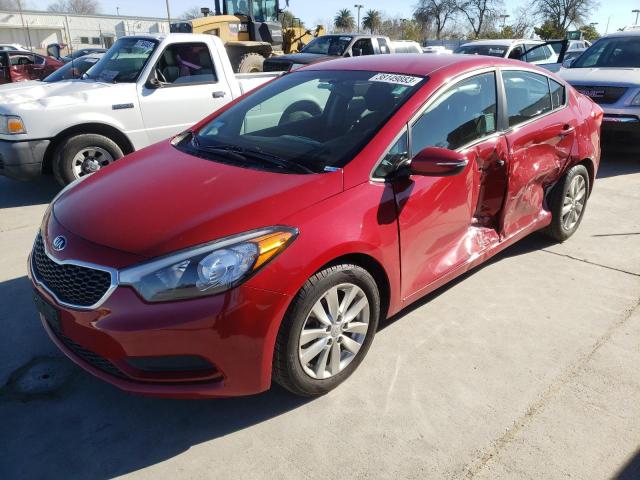 KIA FORTE LX 2016 knafx4a60g5603802