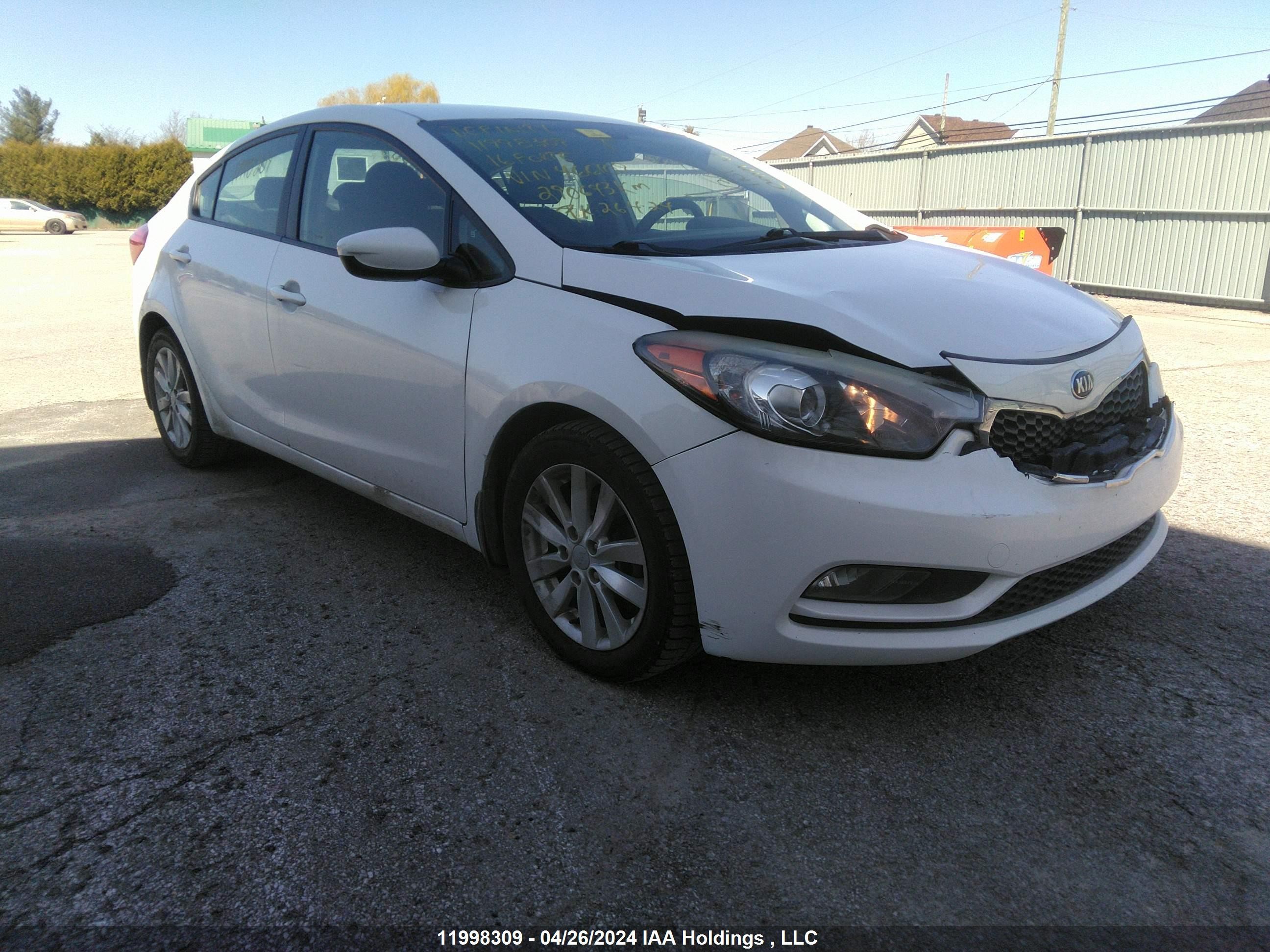 KIA FORTE 2016 knafx4a61g5466109