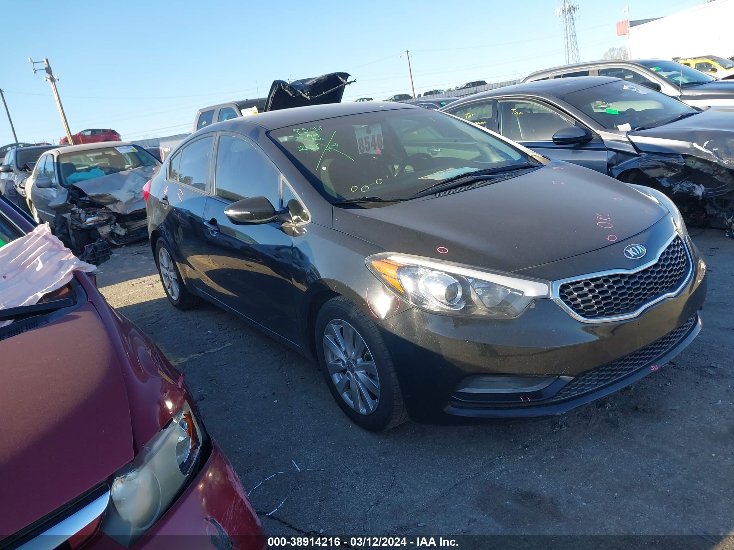 KIA FORTE 2016 knafx4a62g5471173