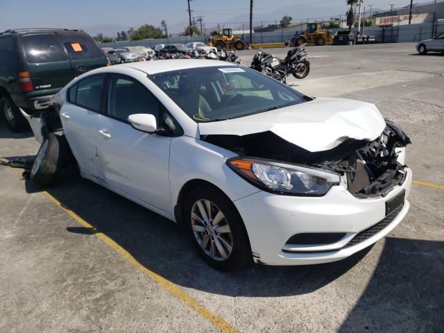 KIA FORTE LX 2016 knafx4a62g5491861