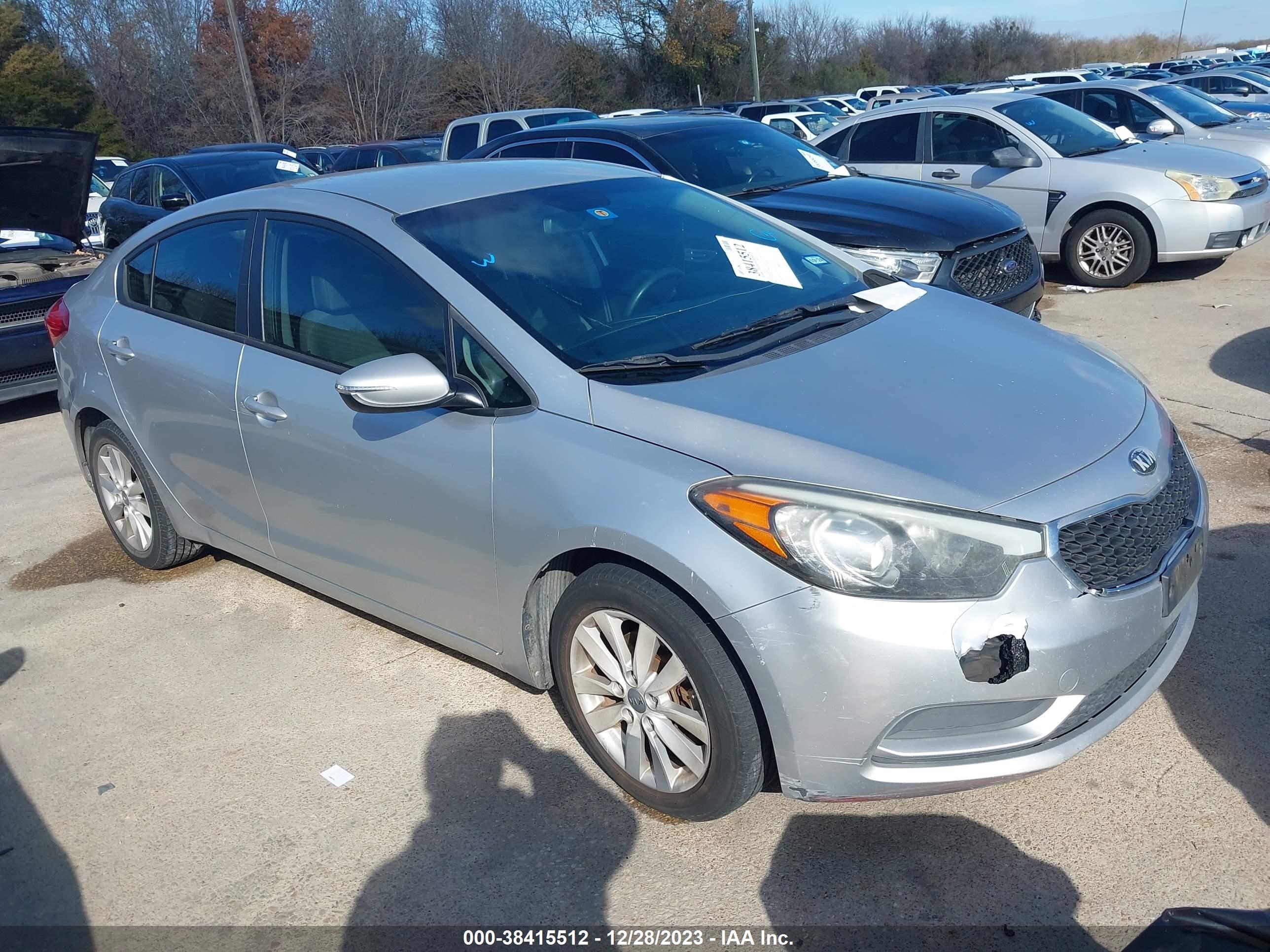 KIA FORTE 2014 knafx4a63e5099825