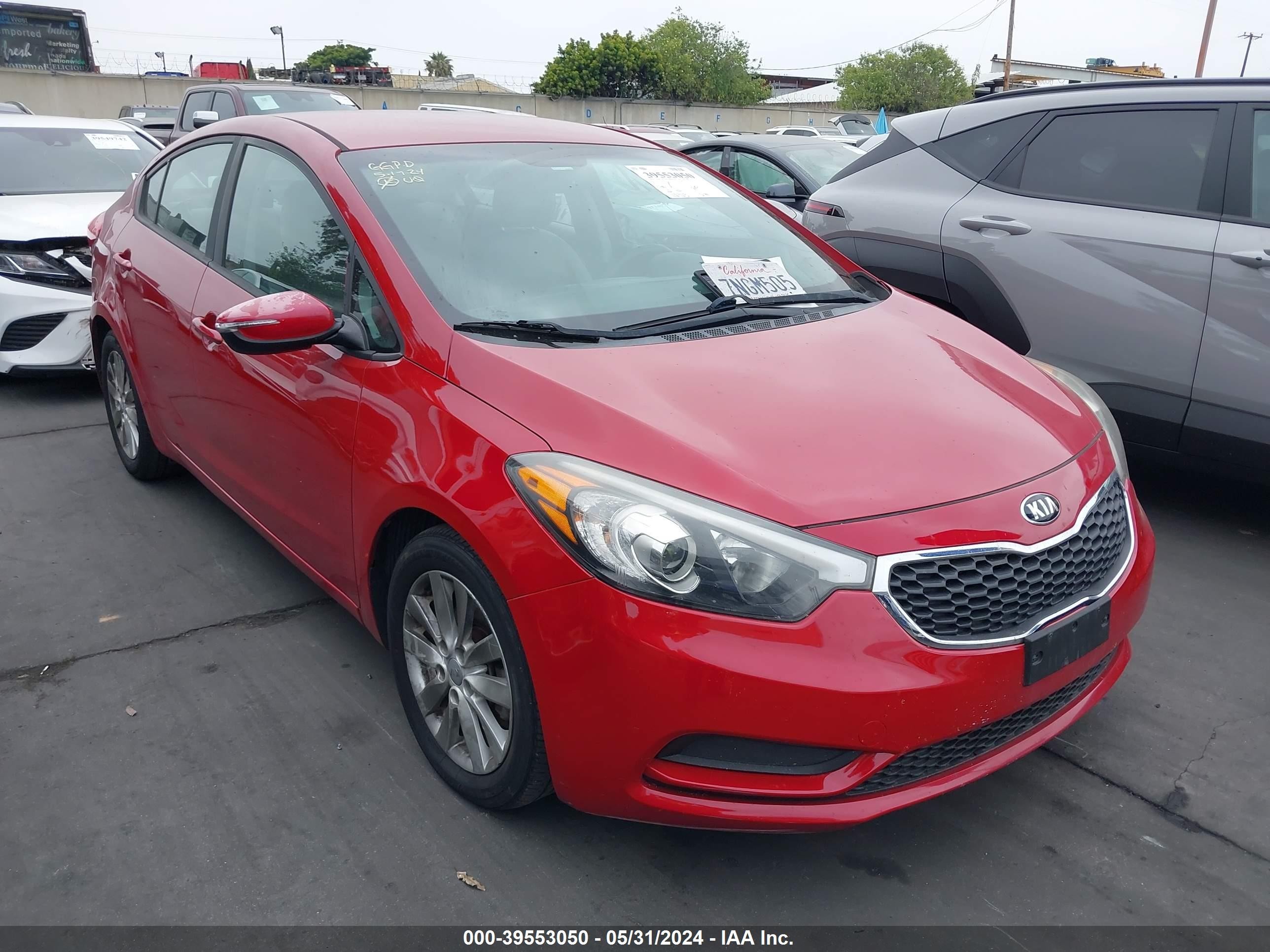 KIA FORTE 2015 knafx4a64f5407456