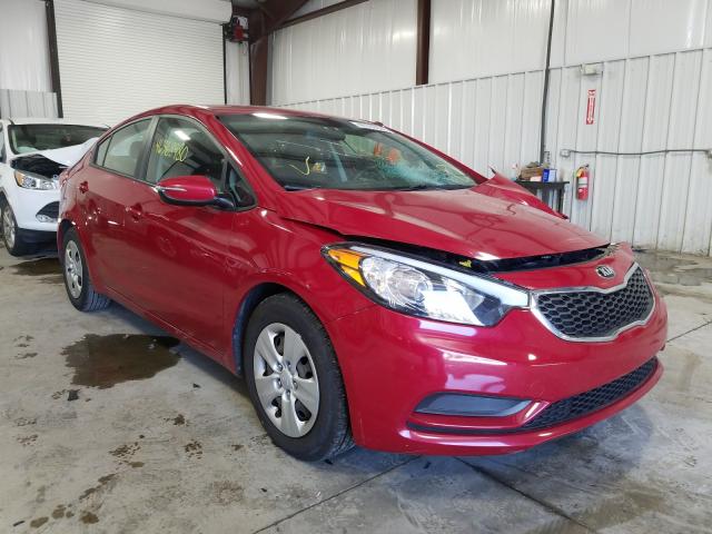 KIA FORTE LX 2016 knafx4a65g5519264