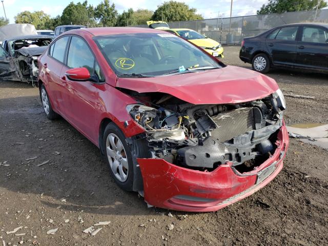 KIA FORTE LX 2016 knafx4a65g5536713