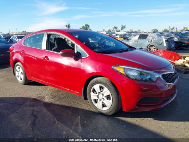 KIA FORTE 2016 knafx4a65g5549140