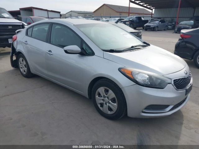 KIA FORTE 2016 knafx4a65g5608655