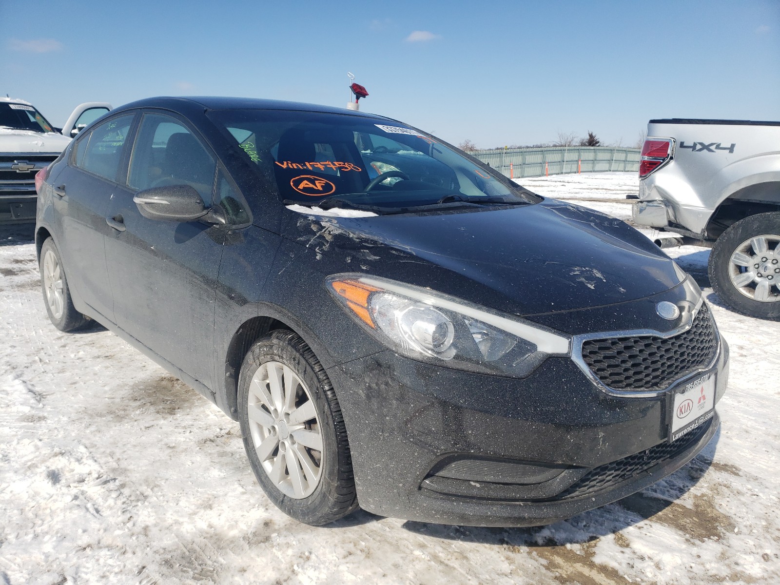 KIA FORTE LX 2014 knafx4a66e5177580