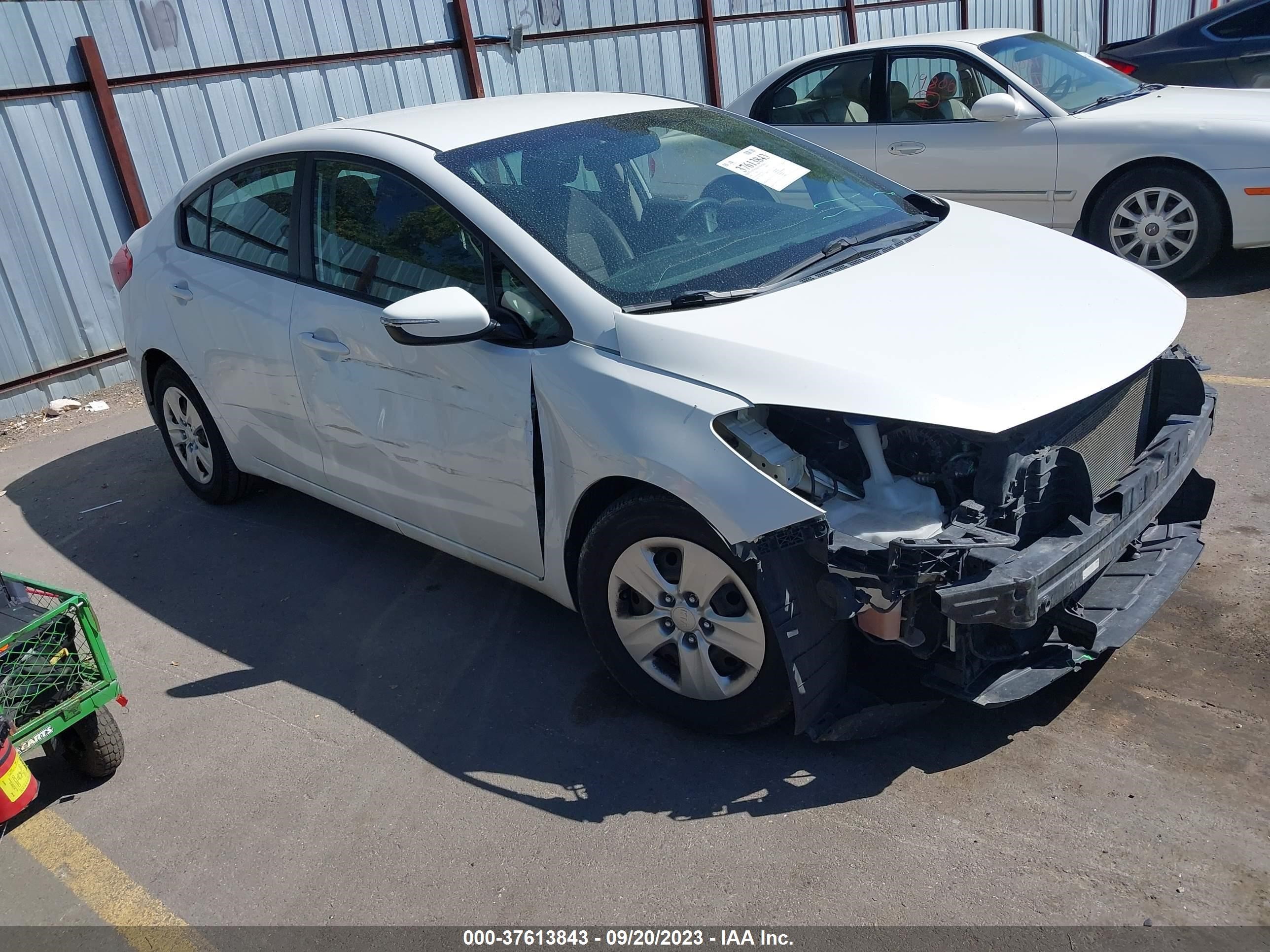 KIA FORTE 2016 knafx4a66g5537319