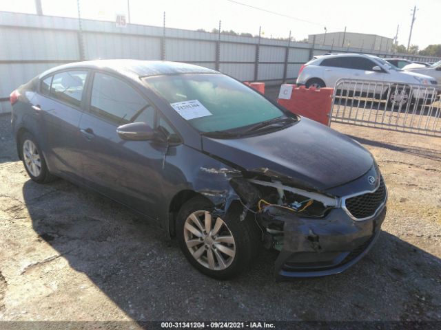 KIA FORTE LX 2016 knafx4a66g5587640