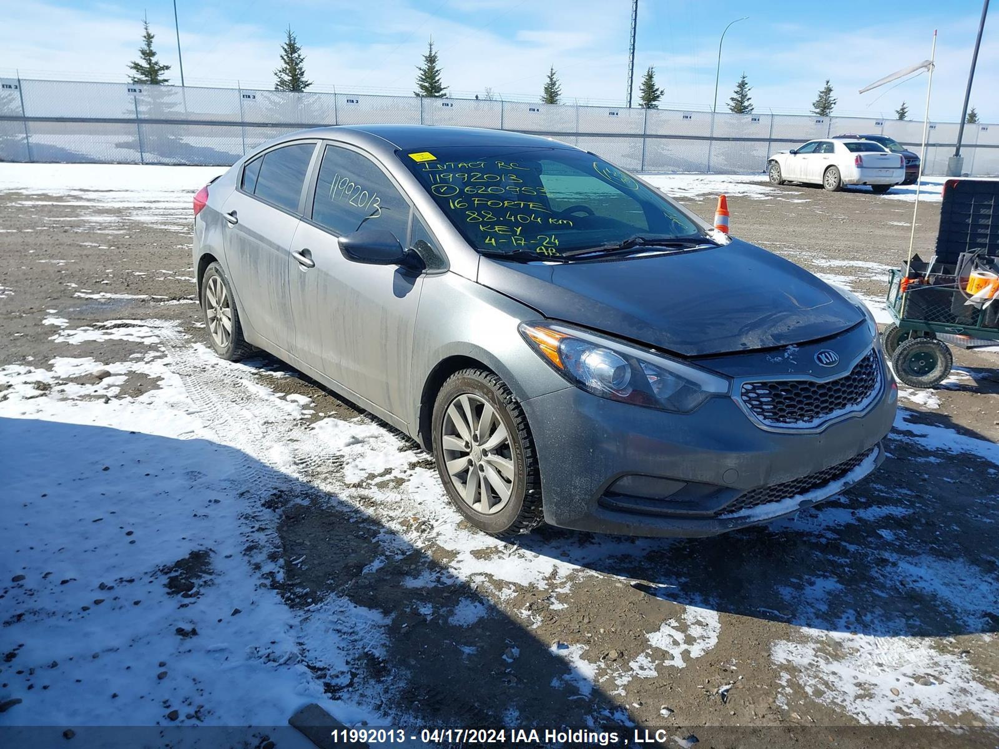 KIA FORTE 2016 knafx4a67g5620953