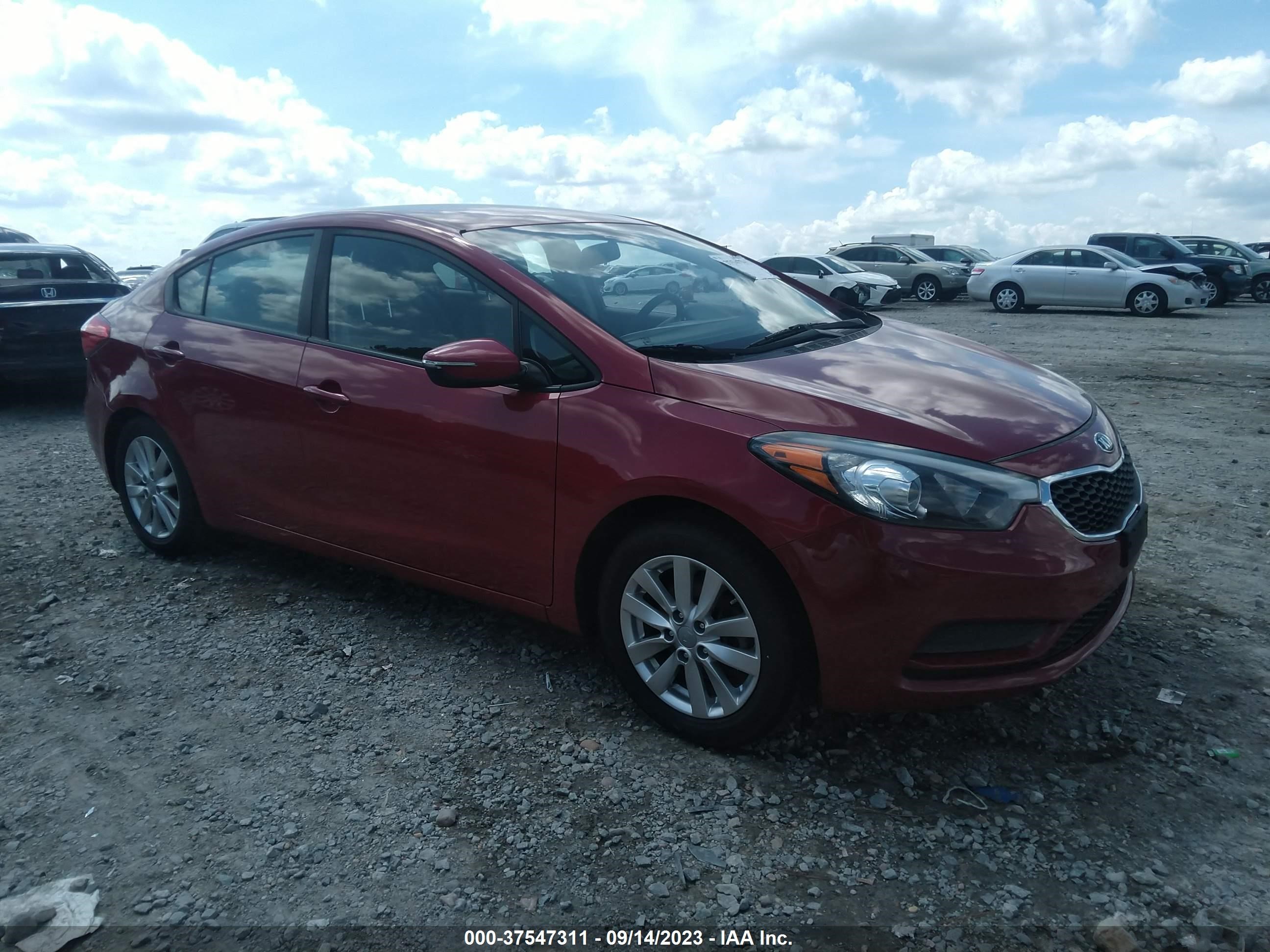 KIA FORTE 2016 knafx4a69g5610456