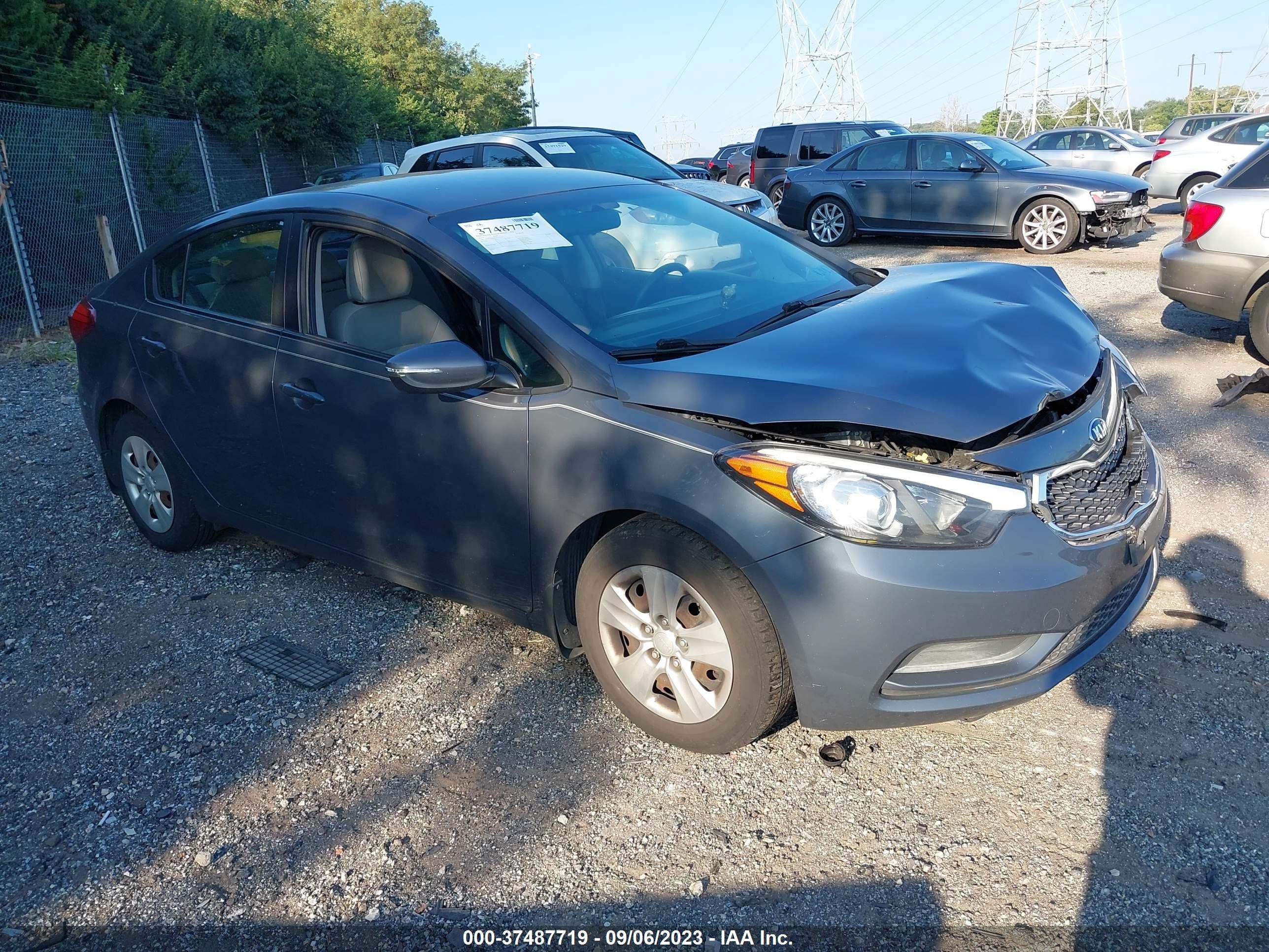 KIA FORTE 2015 knafx4a6xf5257403