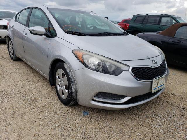 KIA FORTE LX 2016 knafx4a6xg5542538