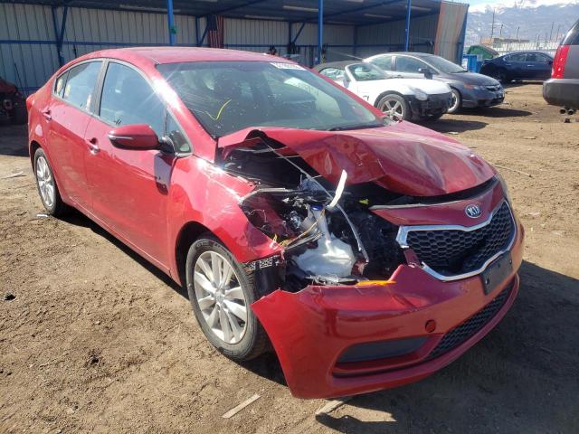 KIA FORTE LX 2016 knafx4a6xg5602253