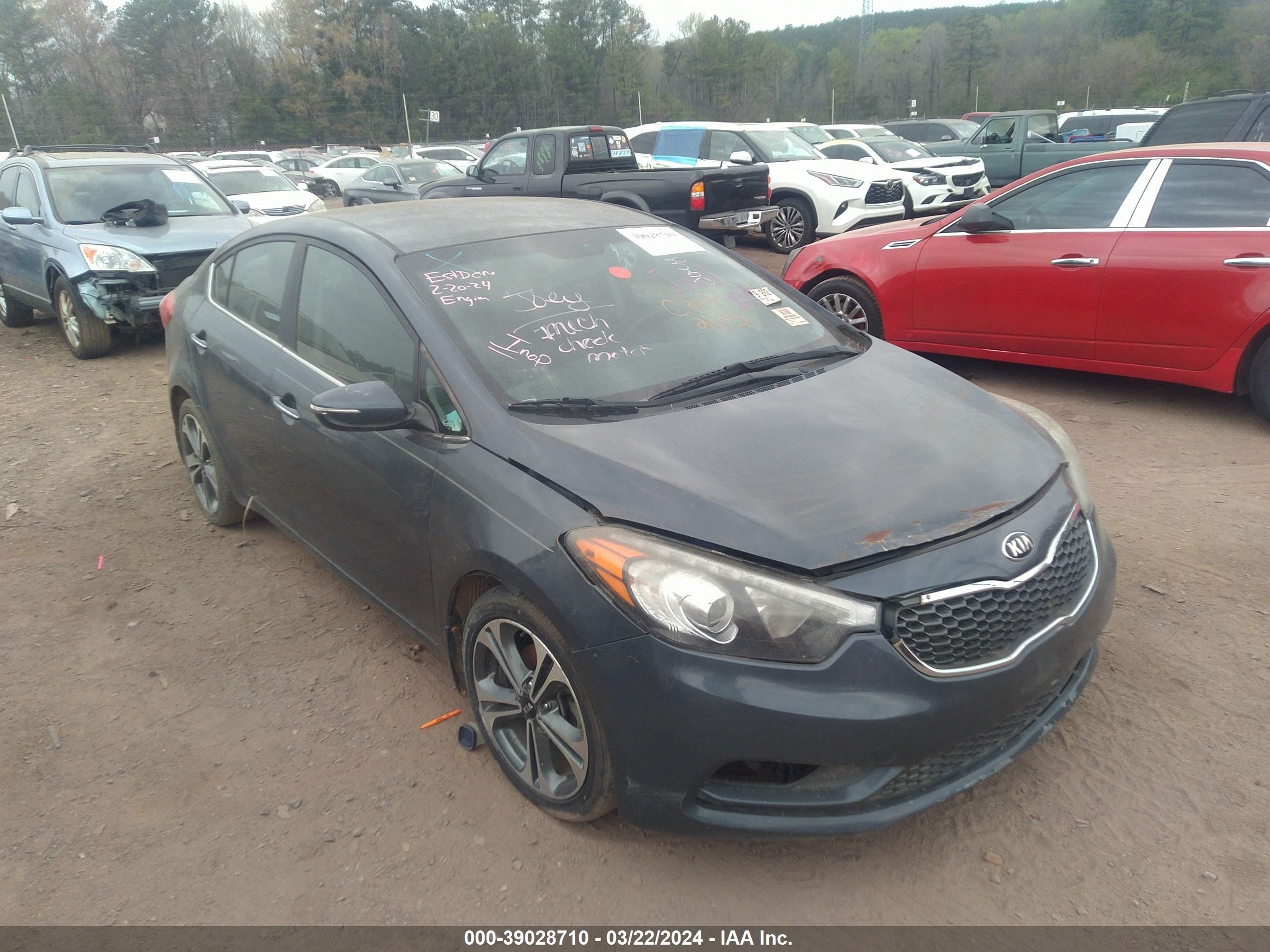 KIA FORTE 2016 knafx4a80g5544932