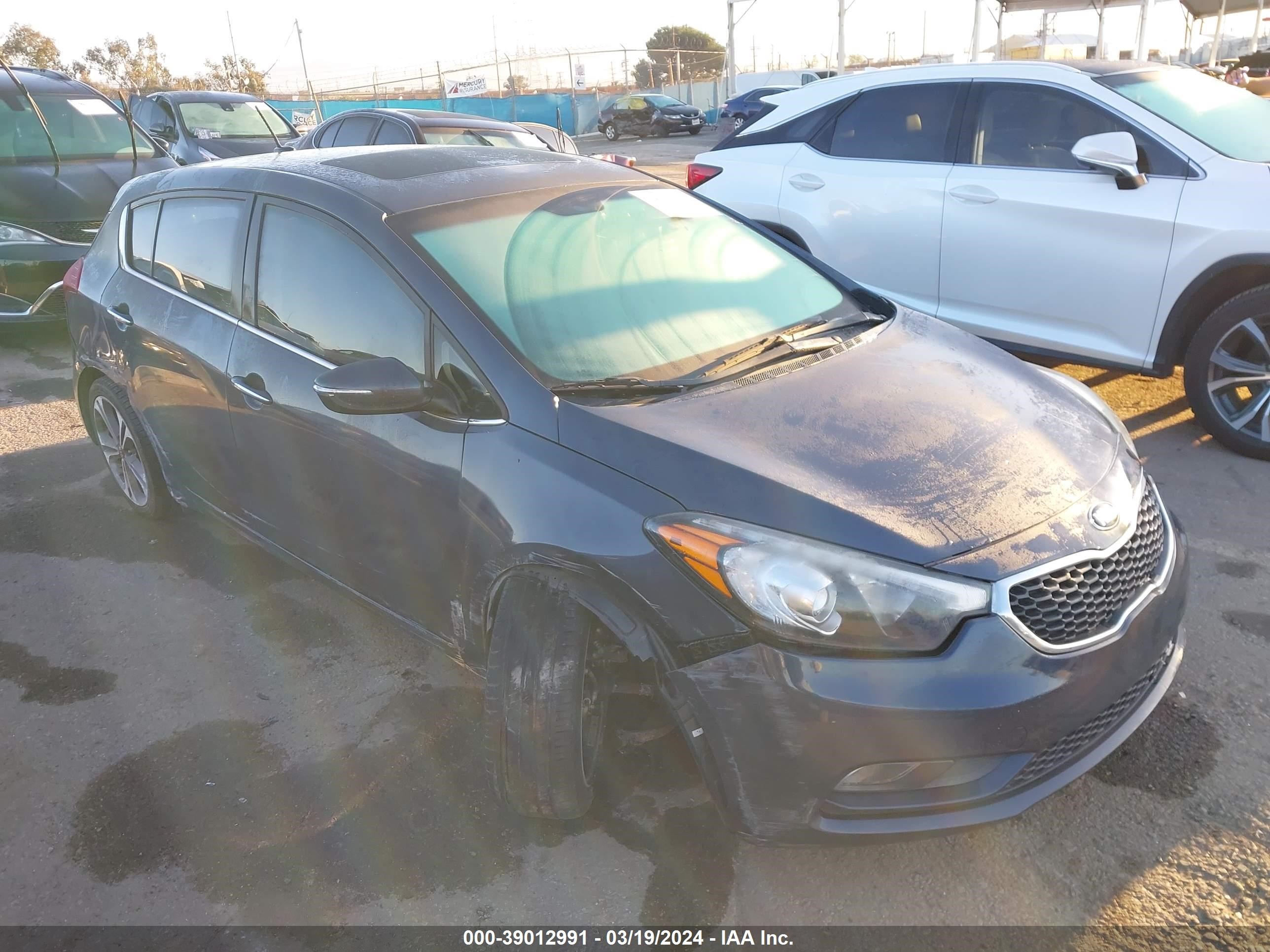 KIA FORTE 2016 knafx5a87g5598377