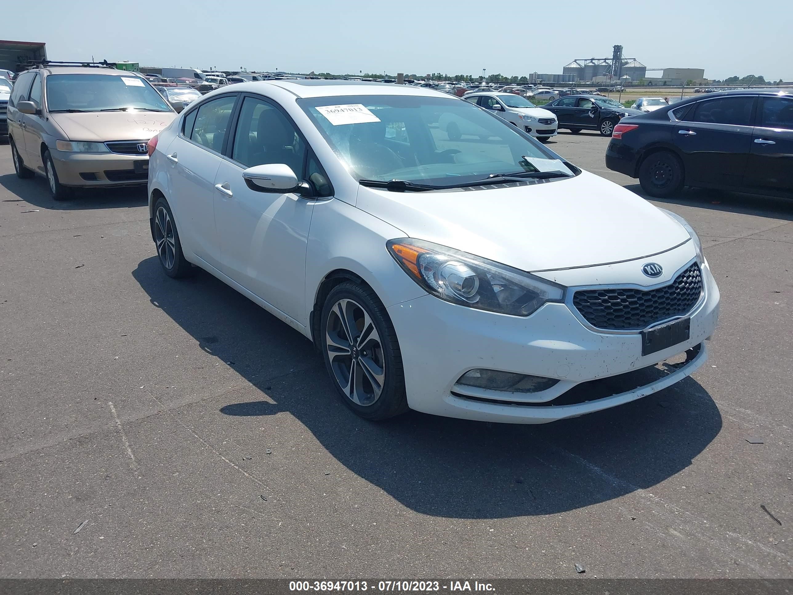 KIA FORTE 2014 knafz4a80e5050724