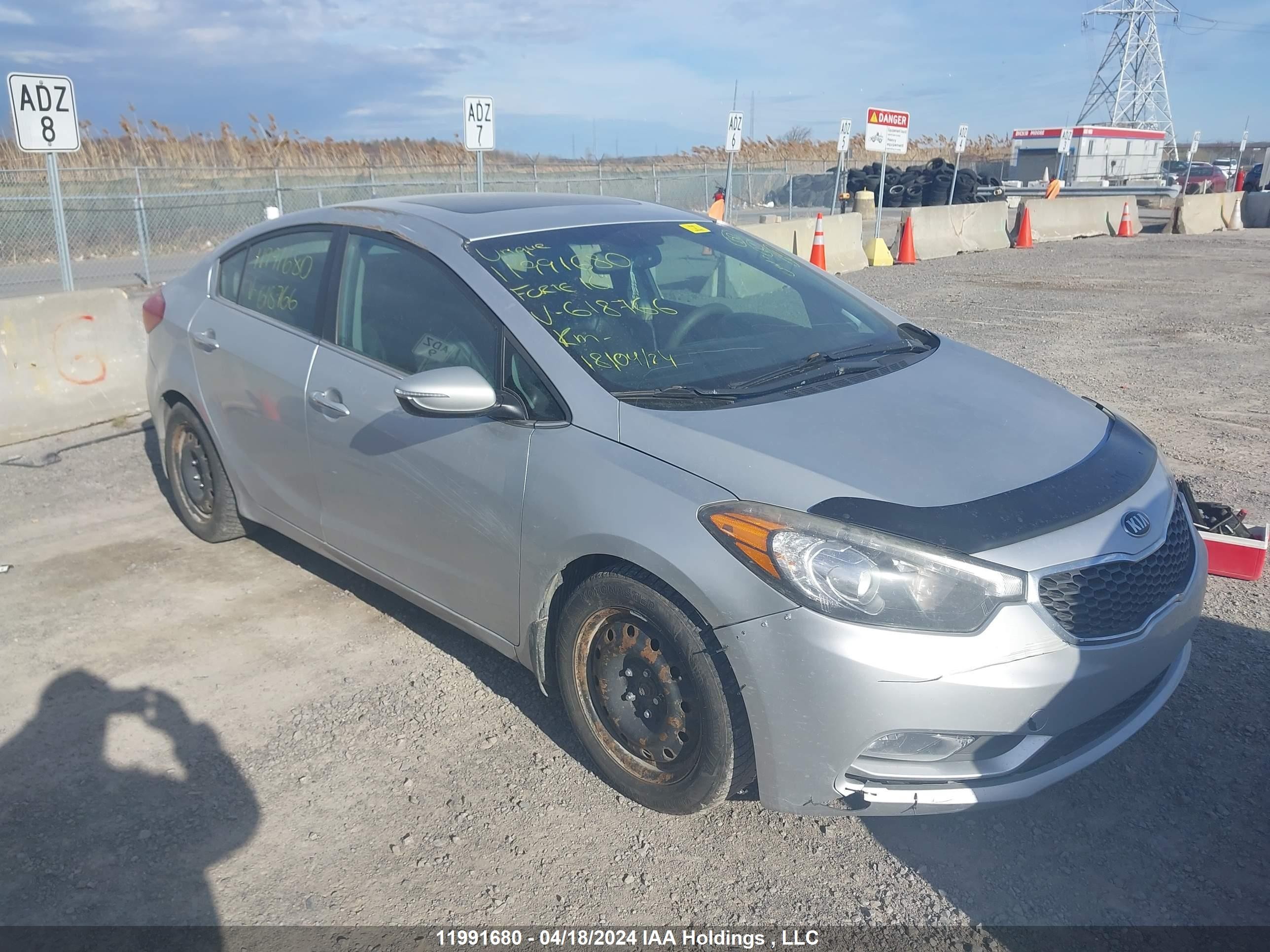 KIA FORTE 2016 knafz4a84g5618766