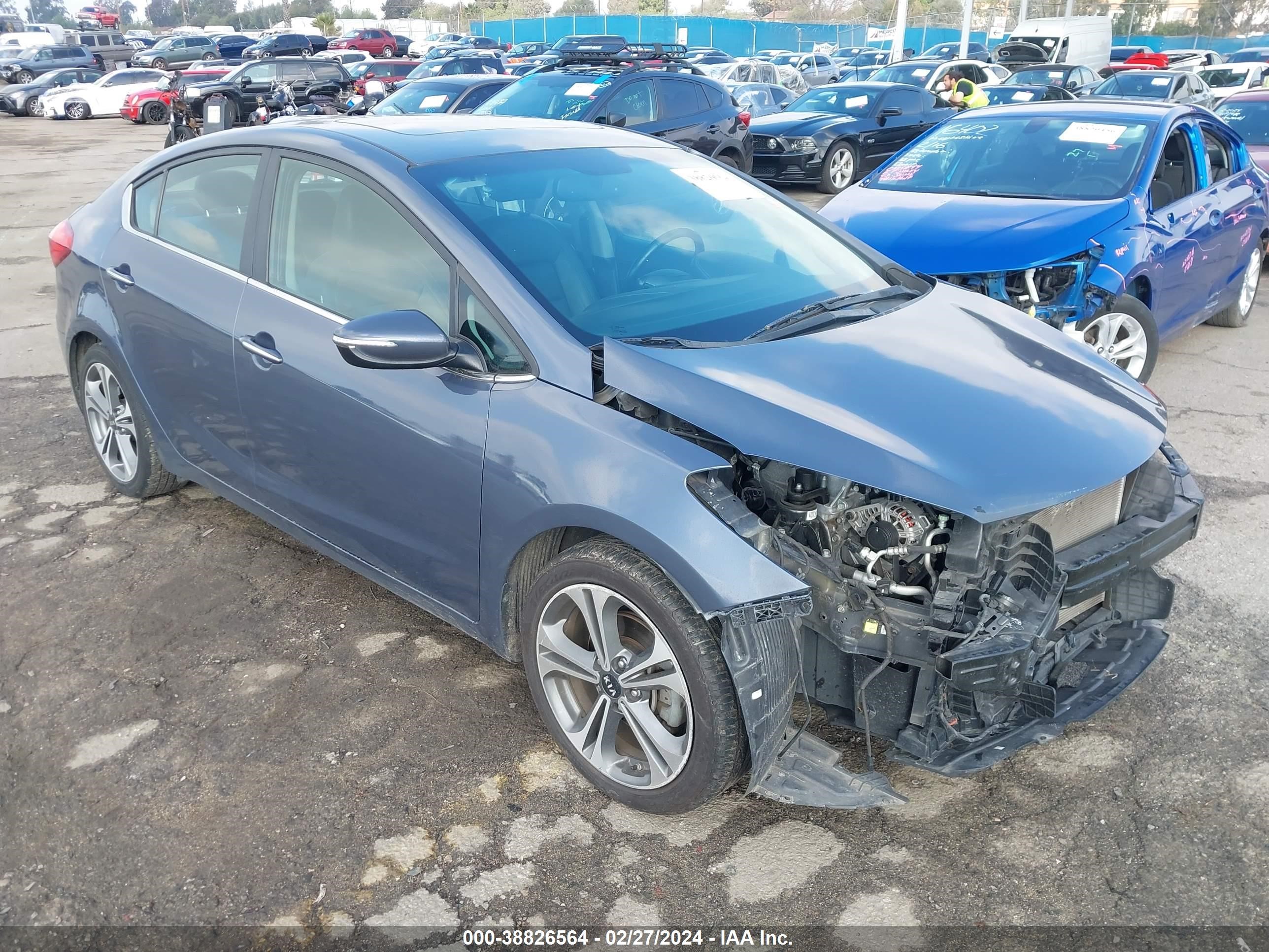 KIA FORTE 2016 knafz4a86g5556366