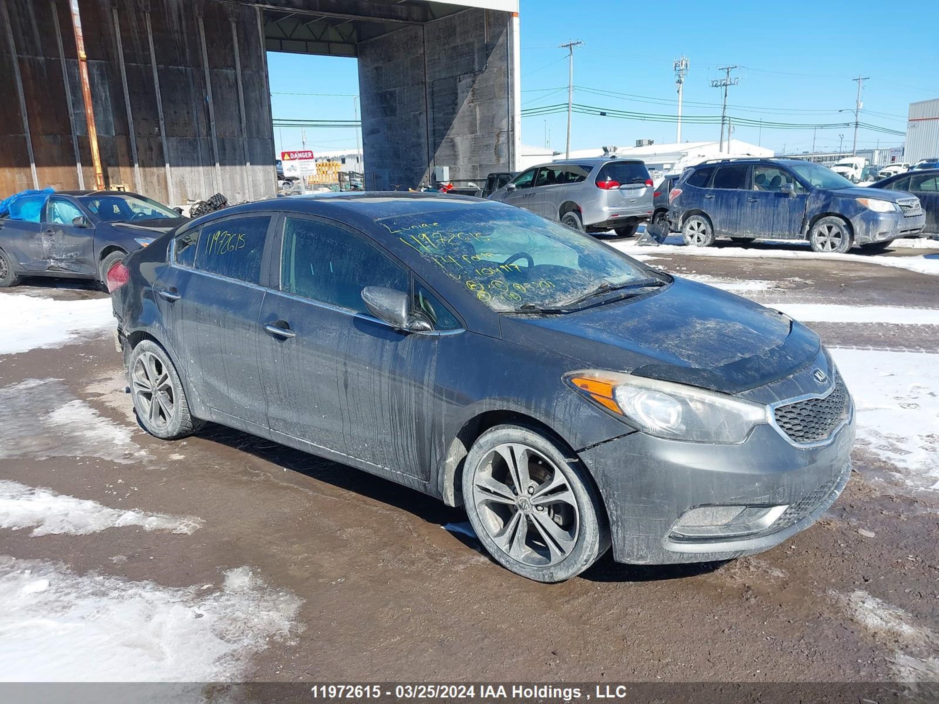 KIA FORTE 2014 knafz4a88e5104917