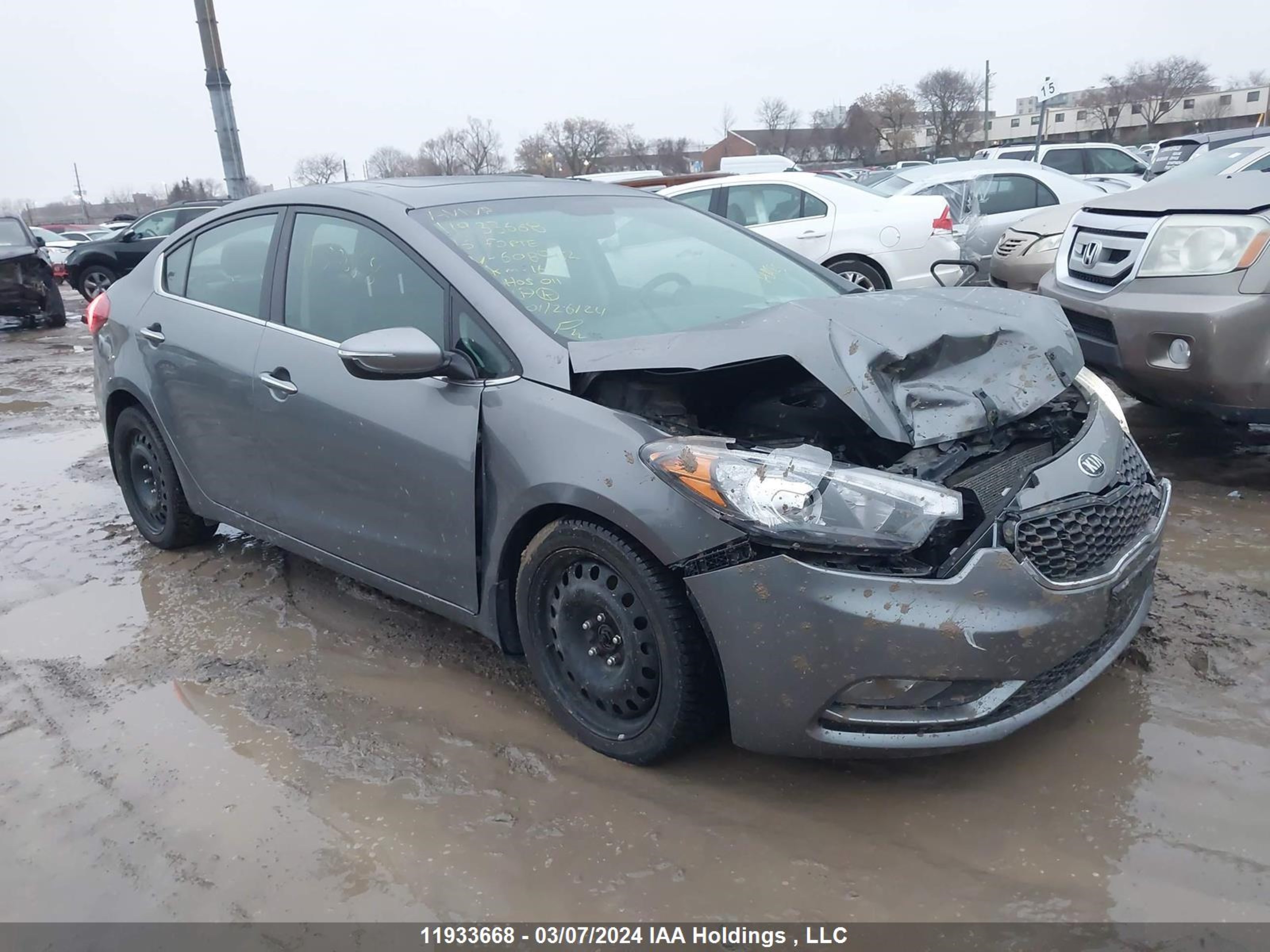 KIA FORTE 2016 knafz4a89g5608962