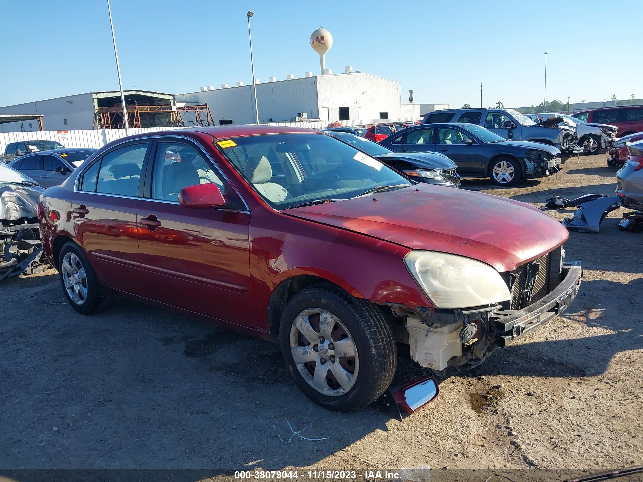 KIA OPTIMA 2008 knage123685242526