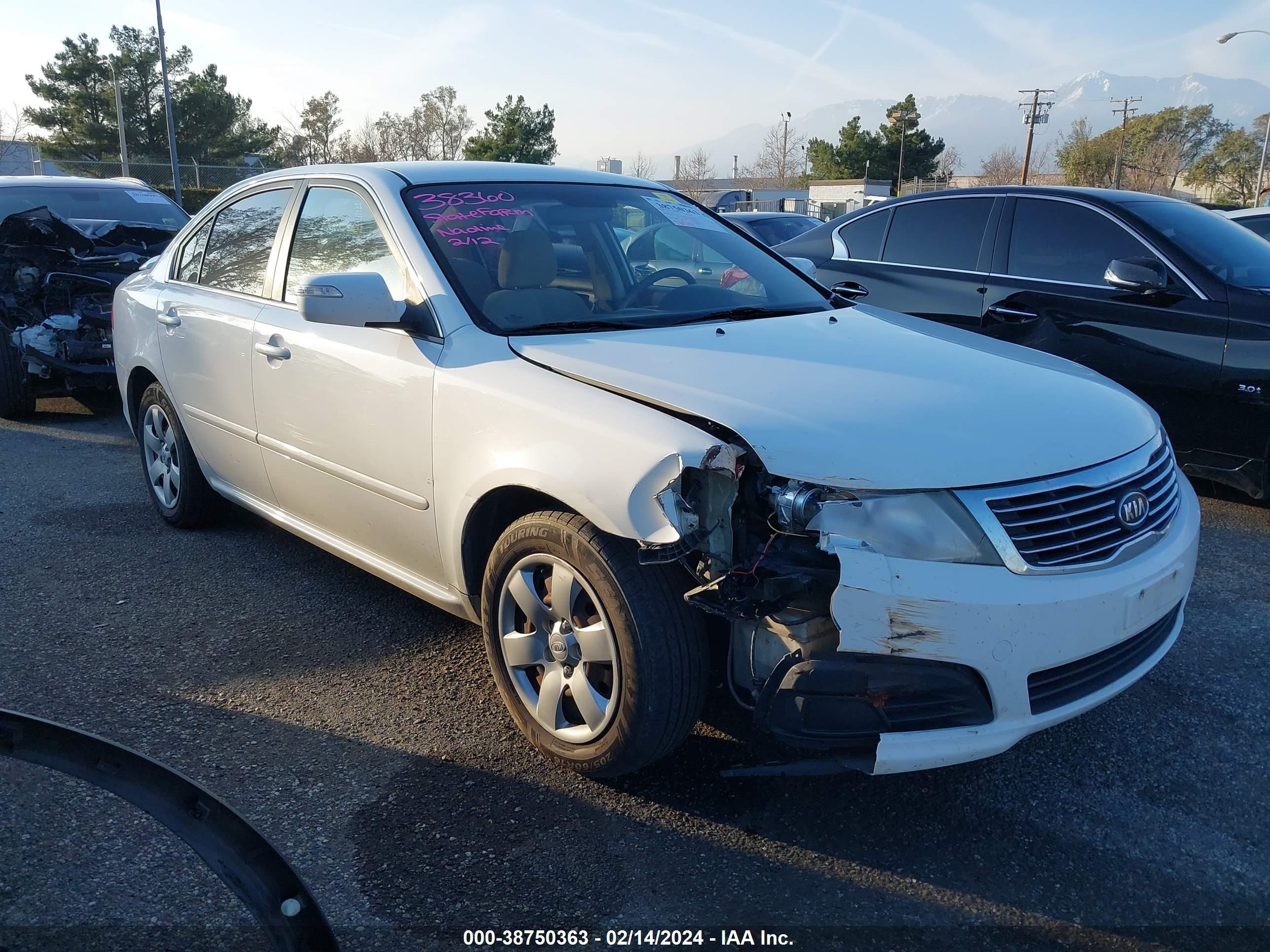 KIA OPTIMA 2009 knage228395321302