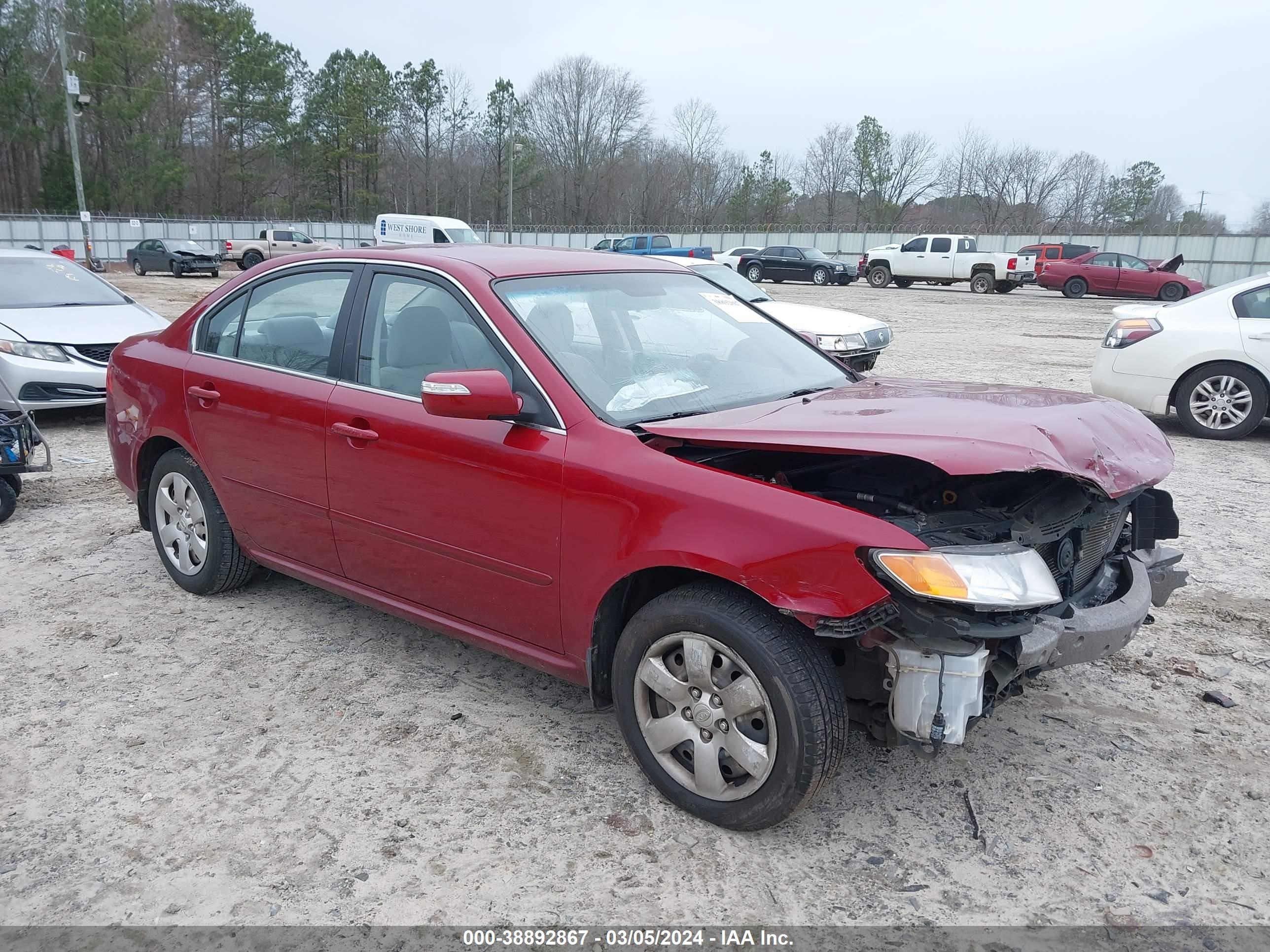 KIA OPTIMA 2009 knage228795333324