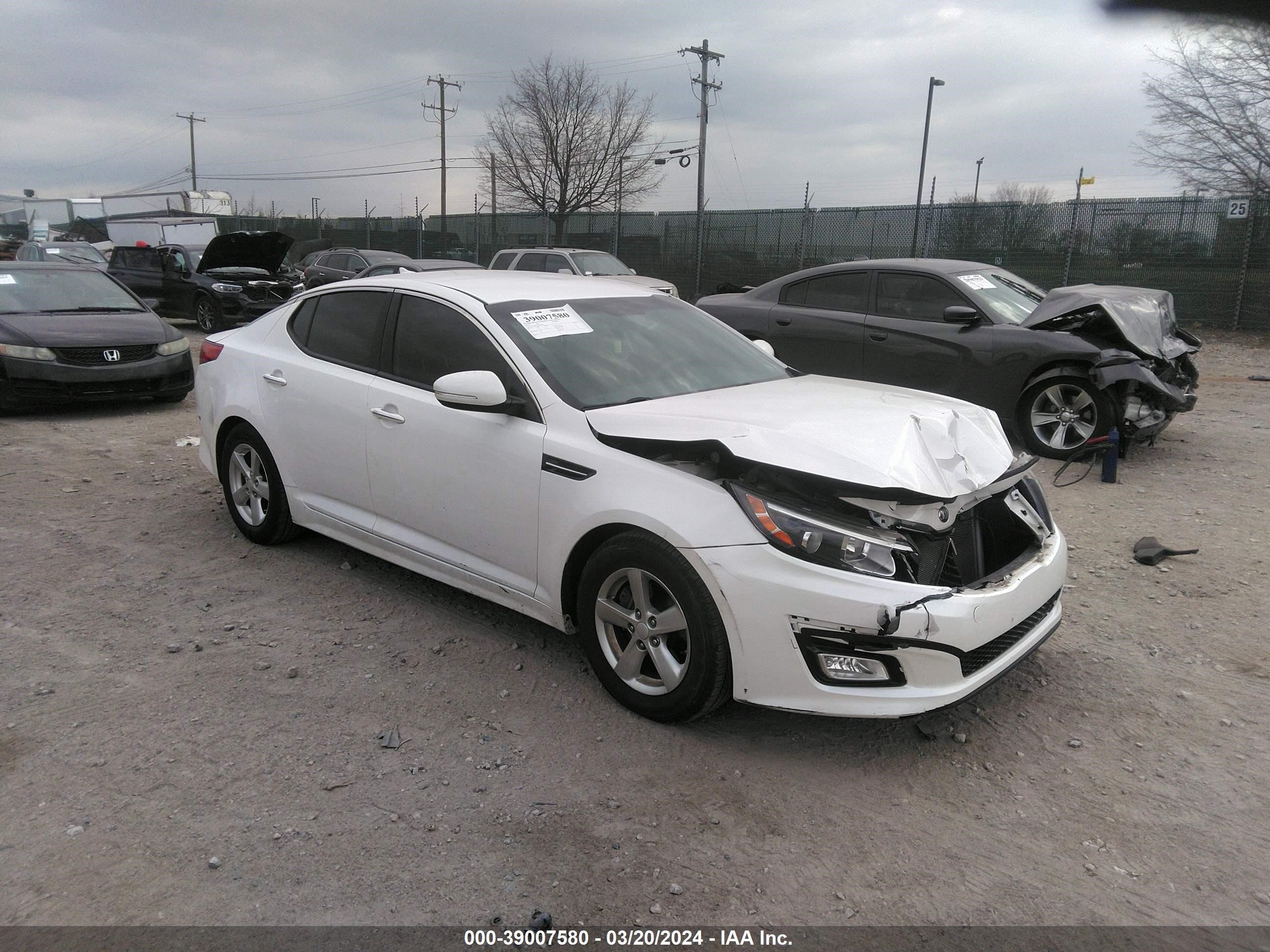 KIA OPTIMA 2015 knagm4a70f5640644