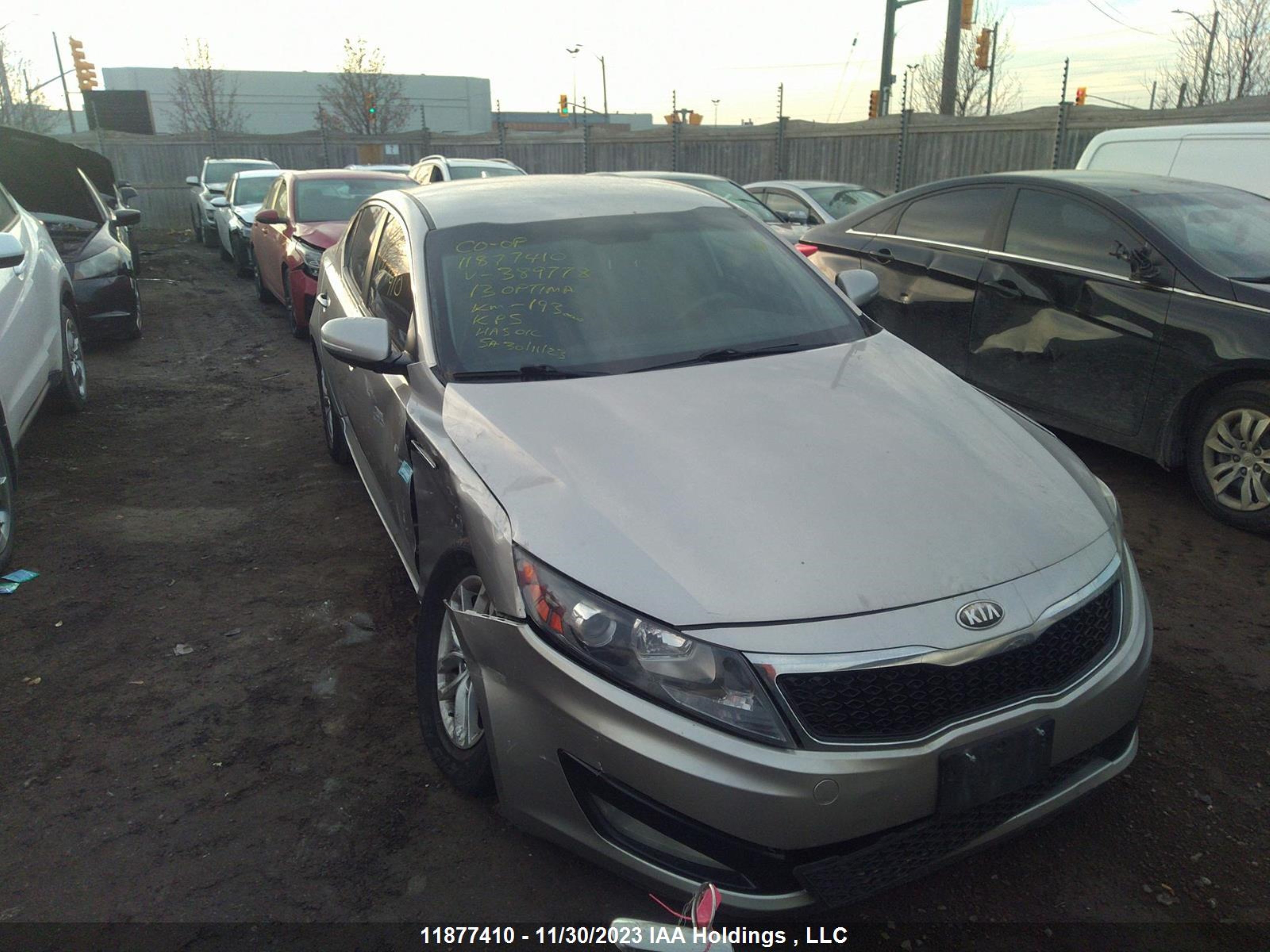 KIA OPTIMA 2013 knagm4a77d5389778