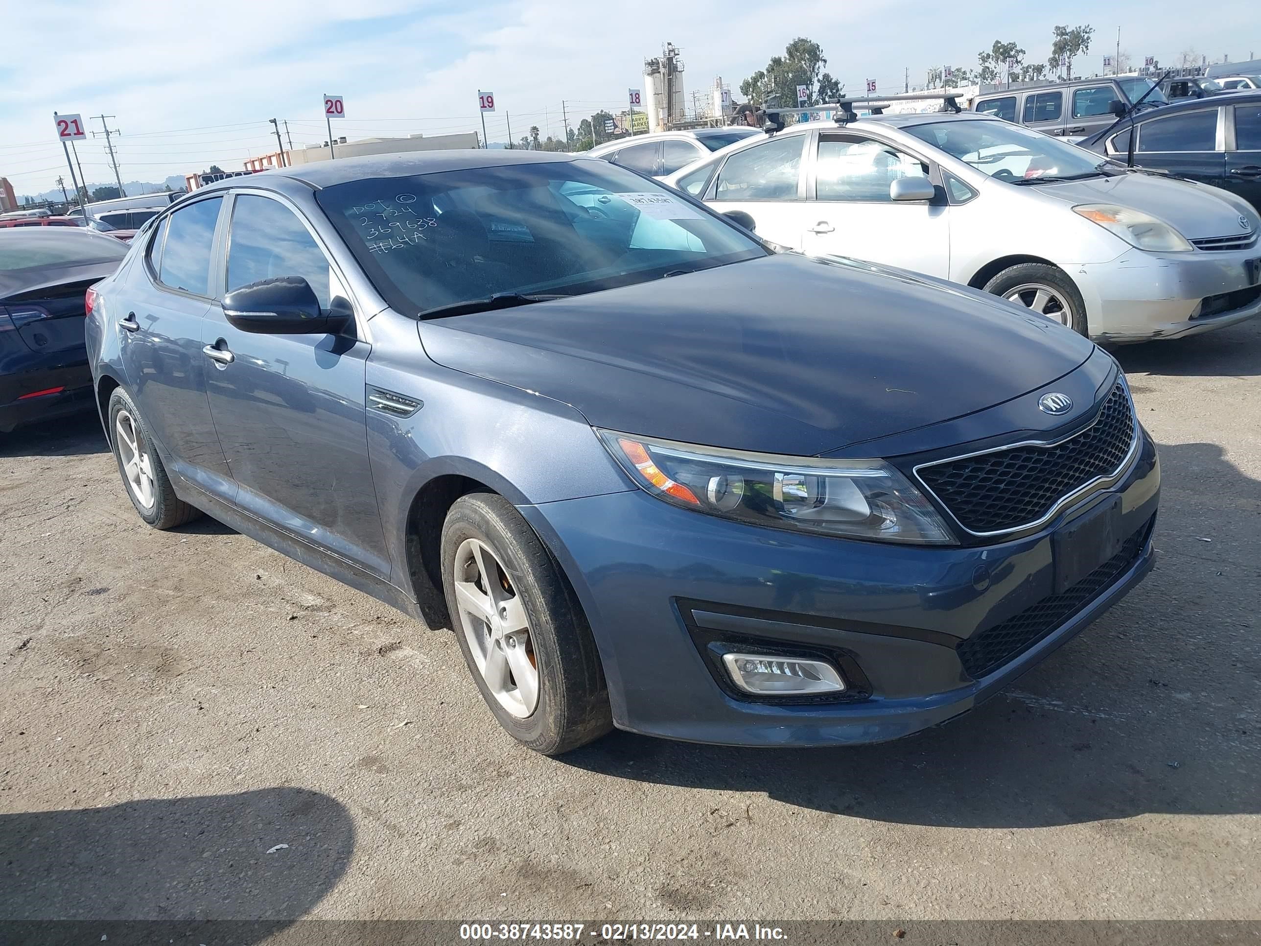 KIA OPTIMA 2015 knagm4a78f5553414