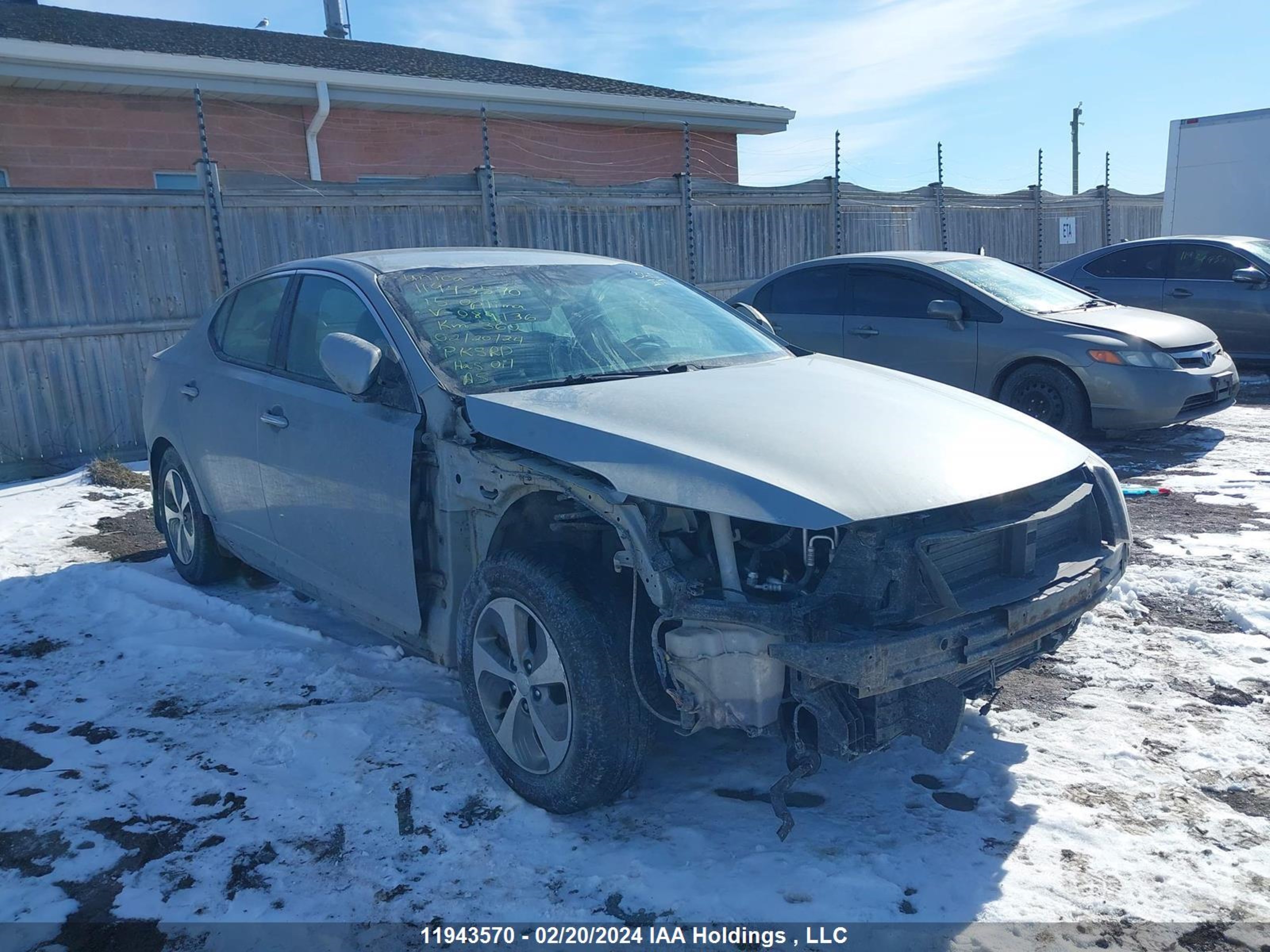 KIA OPTIMA 2015 knagm4ad0f5089136