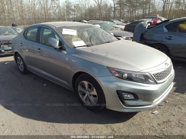 KIA OPTIMA HYBRID 2015 knagm4ad1f5082518