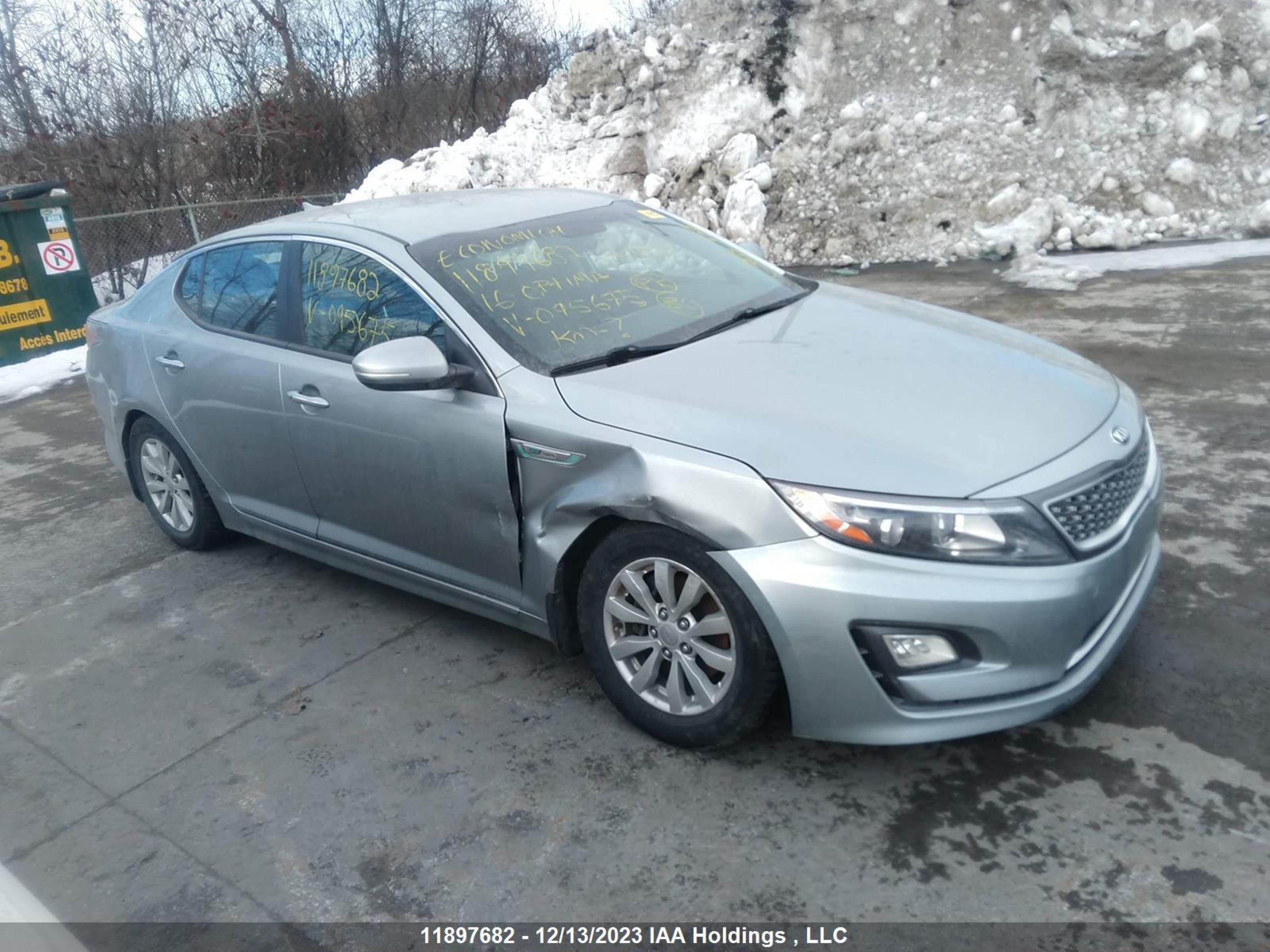 KIA OPTIMA 2016 knagm4ad3g5095675