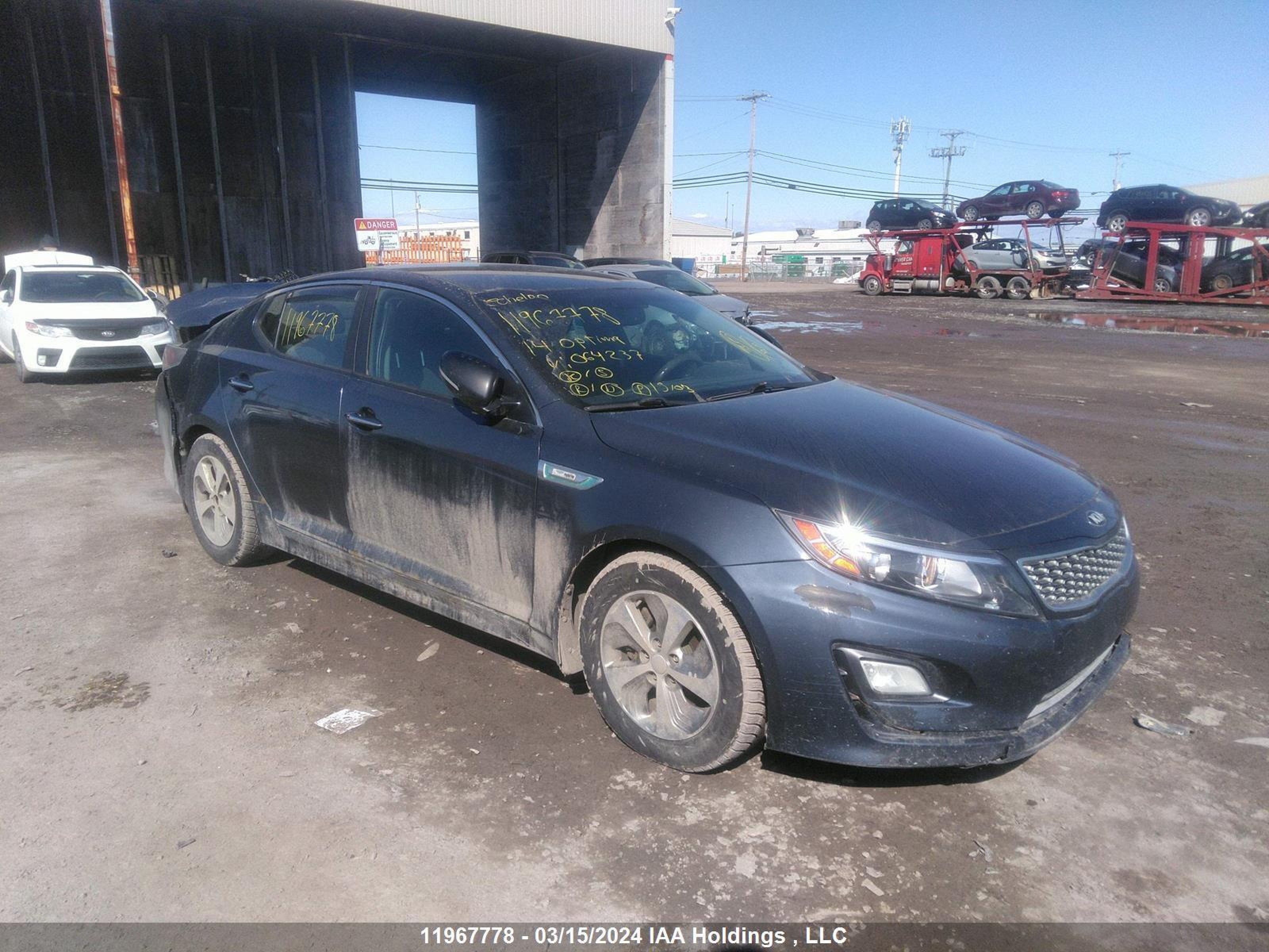 KIA OPTIMA 2014 knagm4ad4e5064237