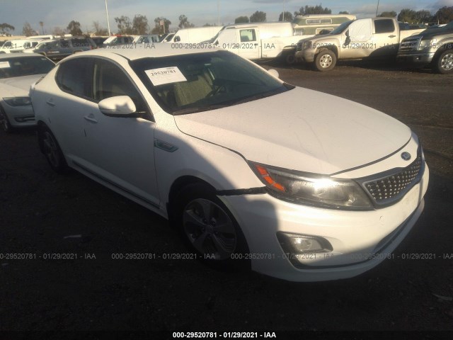 KIA OPTIMA HYBRID 2016 knagm4ad4g5096169