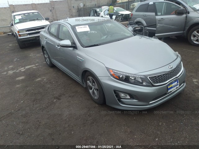 KIA OPTIMA HYBRID 2015 knagm4ad7f5078375